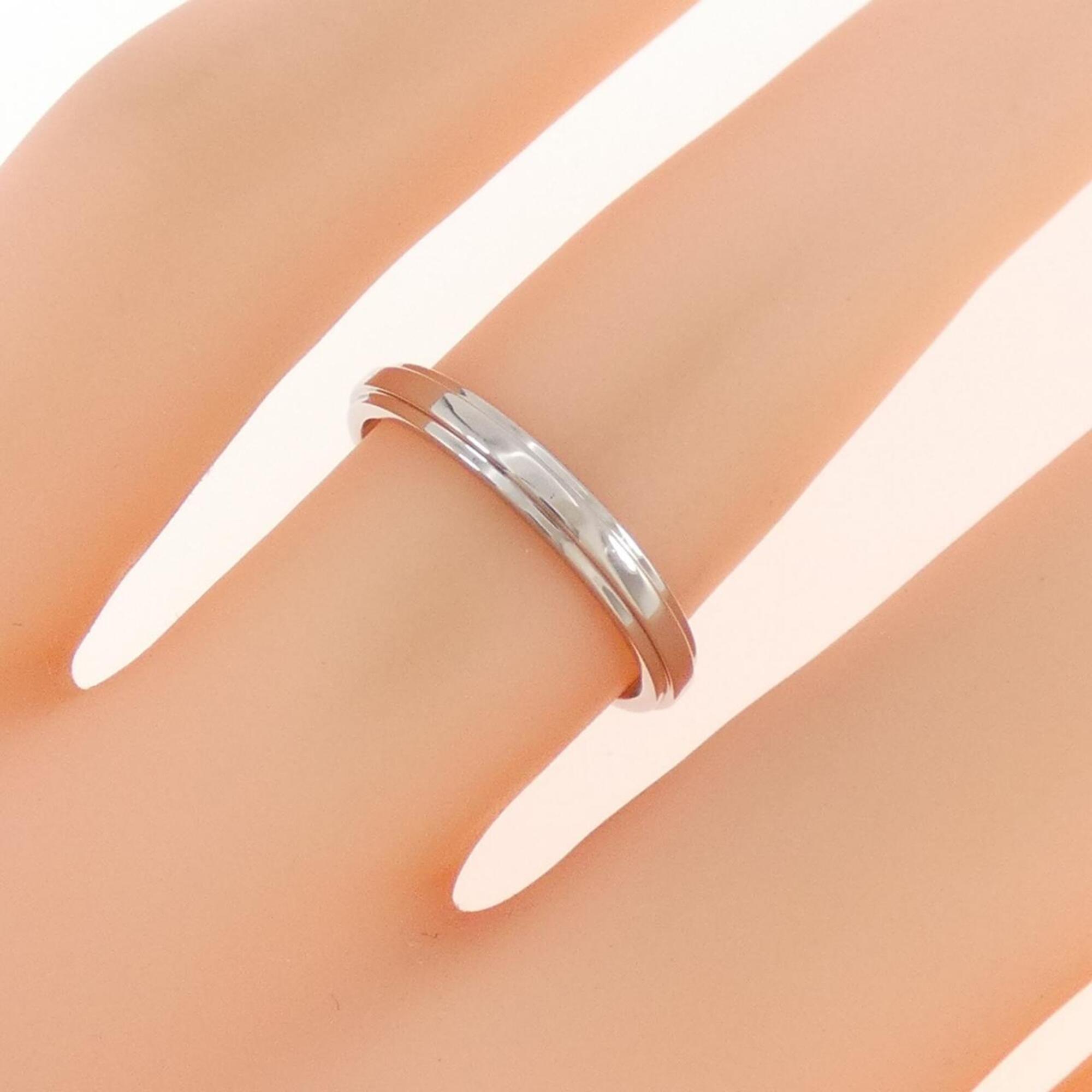 Cartier Platinum 950 Band Ring (Pre-Owned)
