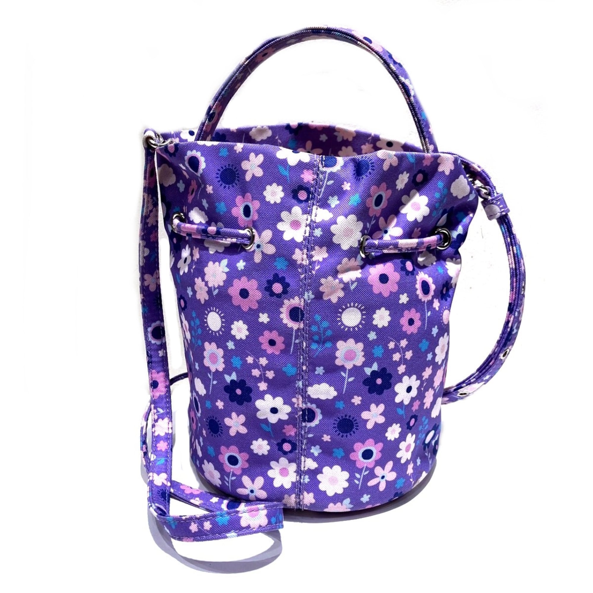 Balenciaga Purple Canvas Shoulder Bag (Pre-Owned)