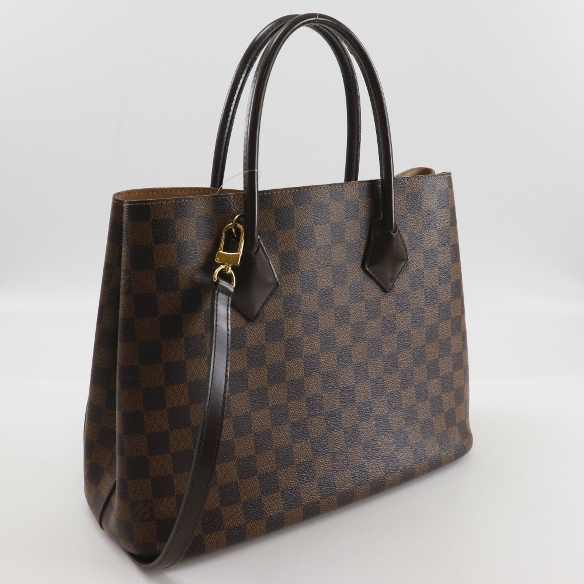 Louis Vuitton Brown Damier Canvas Handbag (Pre-Owned)