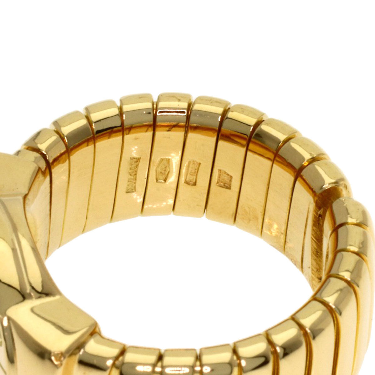 Bvlgari Yellow Gold Yellow Gold (18K) Band Ring (Pre-Owned)