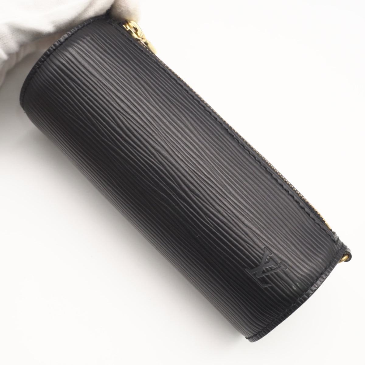 Louis Vuitton Epi Black Noir Leather Handbag (Pre-Owned)