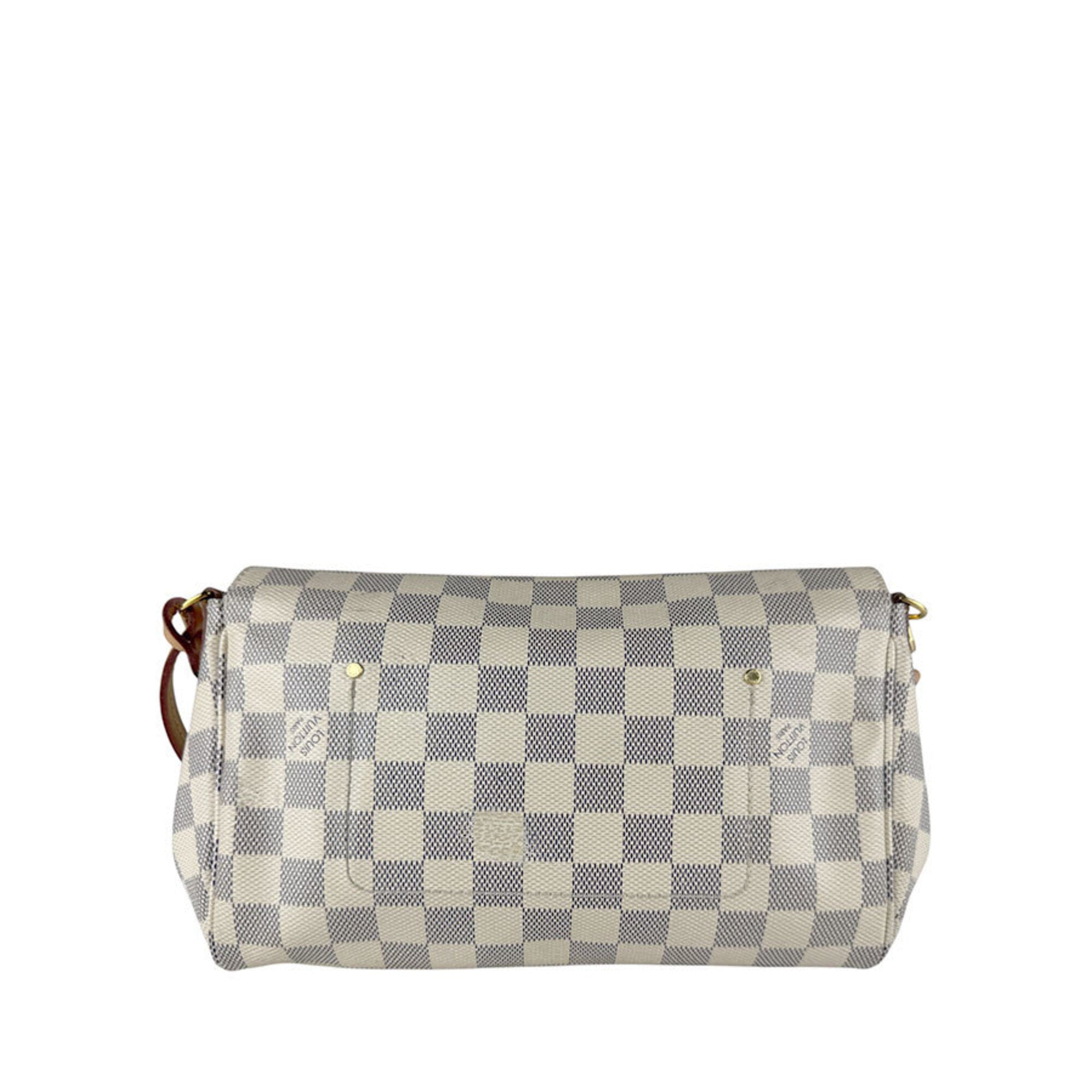 Louis Vuitton Damier Azur Damier Azur Handbag Shoulder Bag (Pre-Owned)