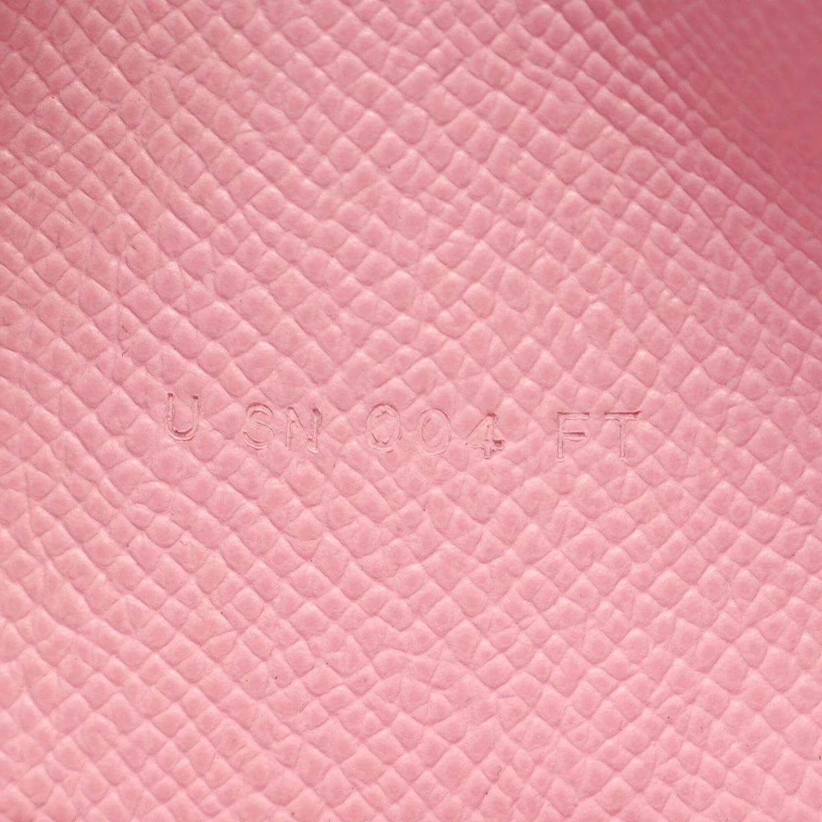 Hermes Pink Epsom Leather Long Wallet (Bi-Fold) (Pre-Owned)