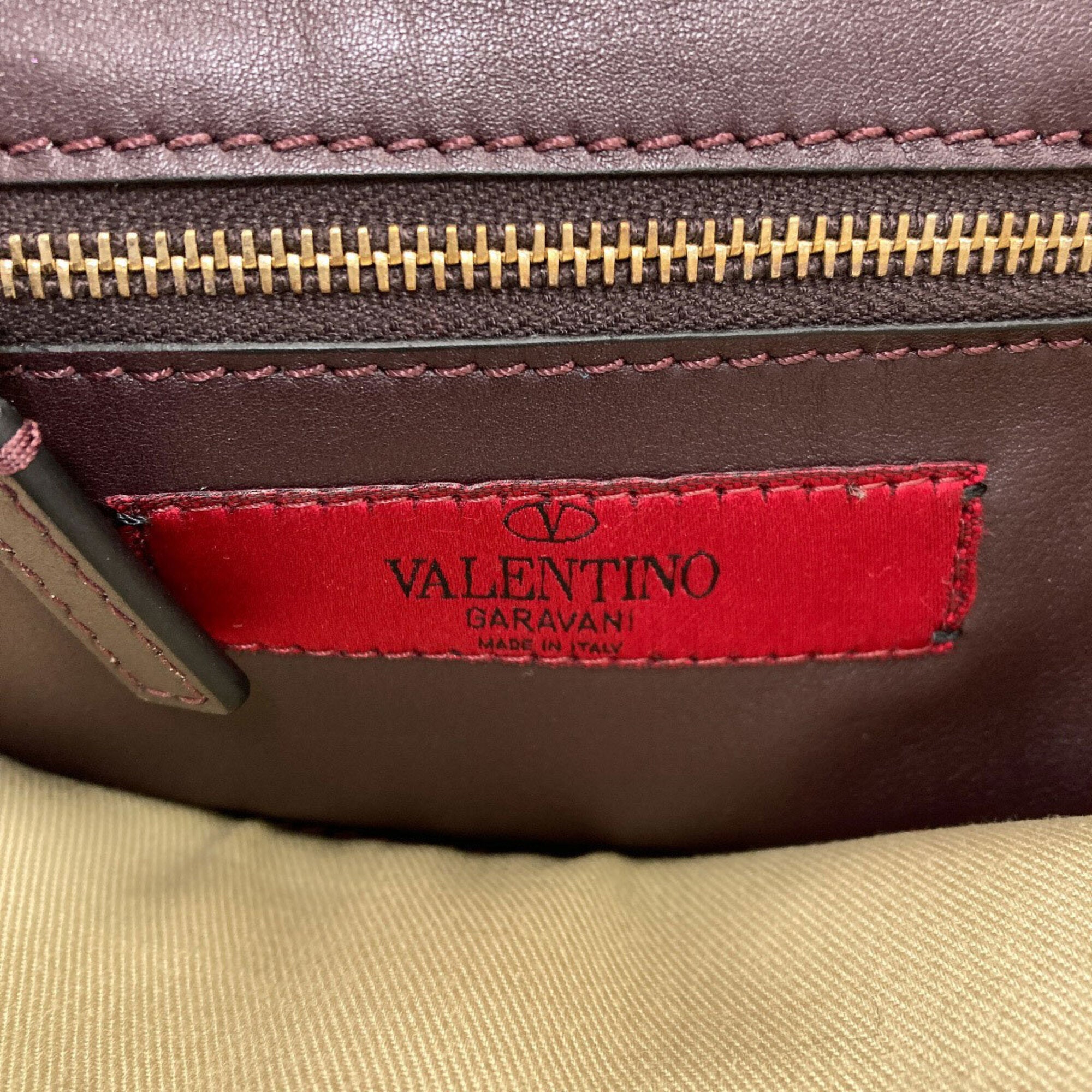 Valentino Dark Brown Leather Handbag (Pre-Owned)