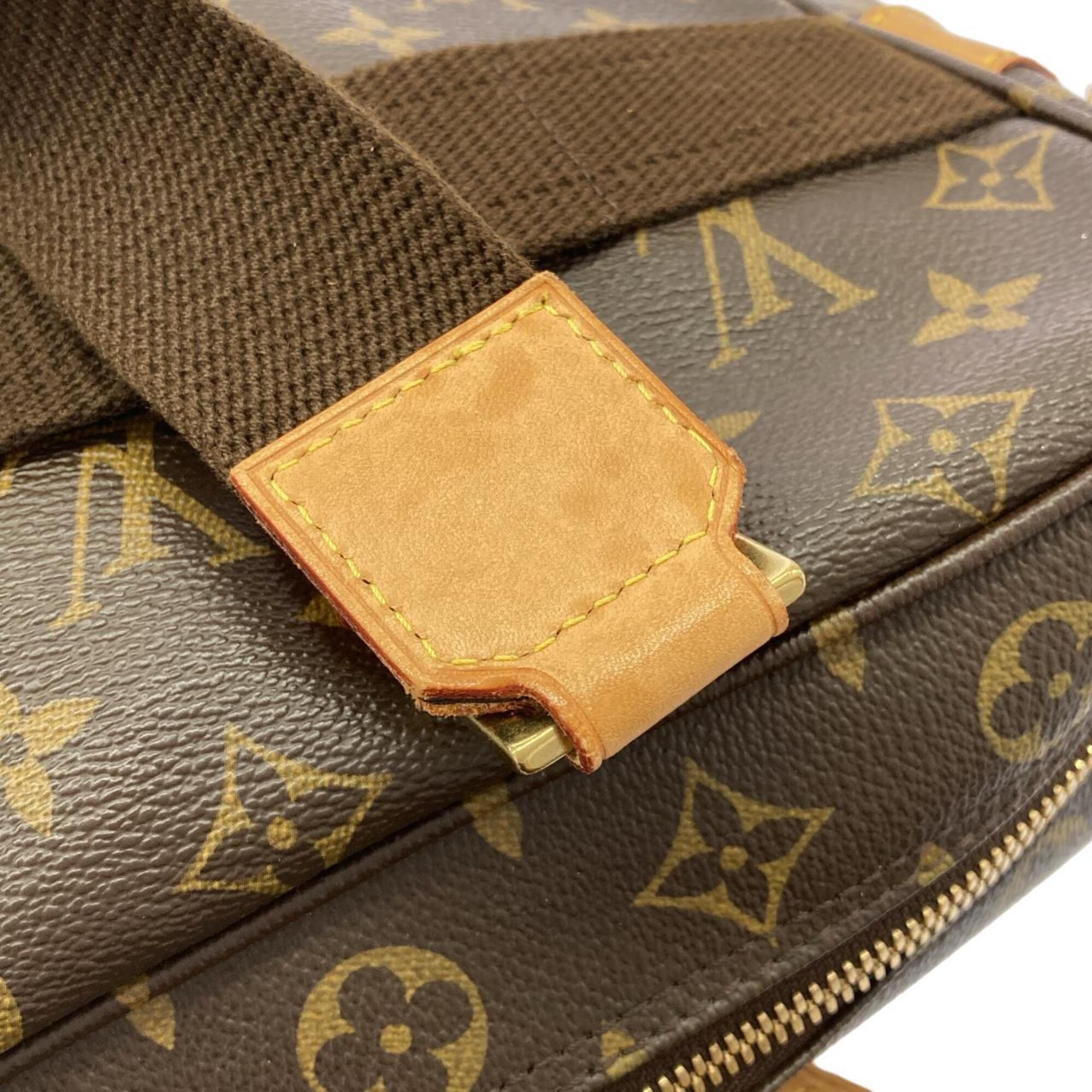 Louis Vuitton Marron Coated Canvas Handbag (Pre-Owned)