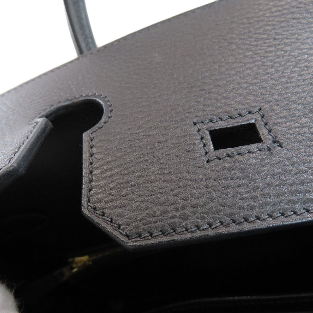 Hermes Black Ardennes Leather Handbag (Pre-Owned)