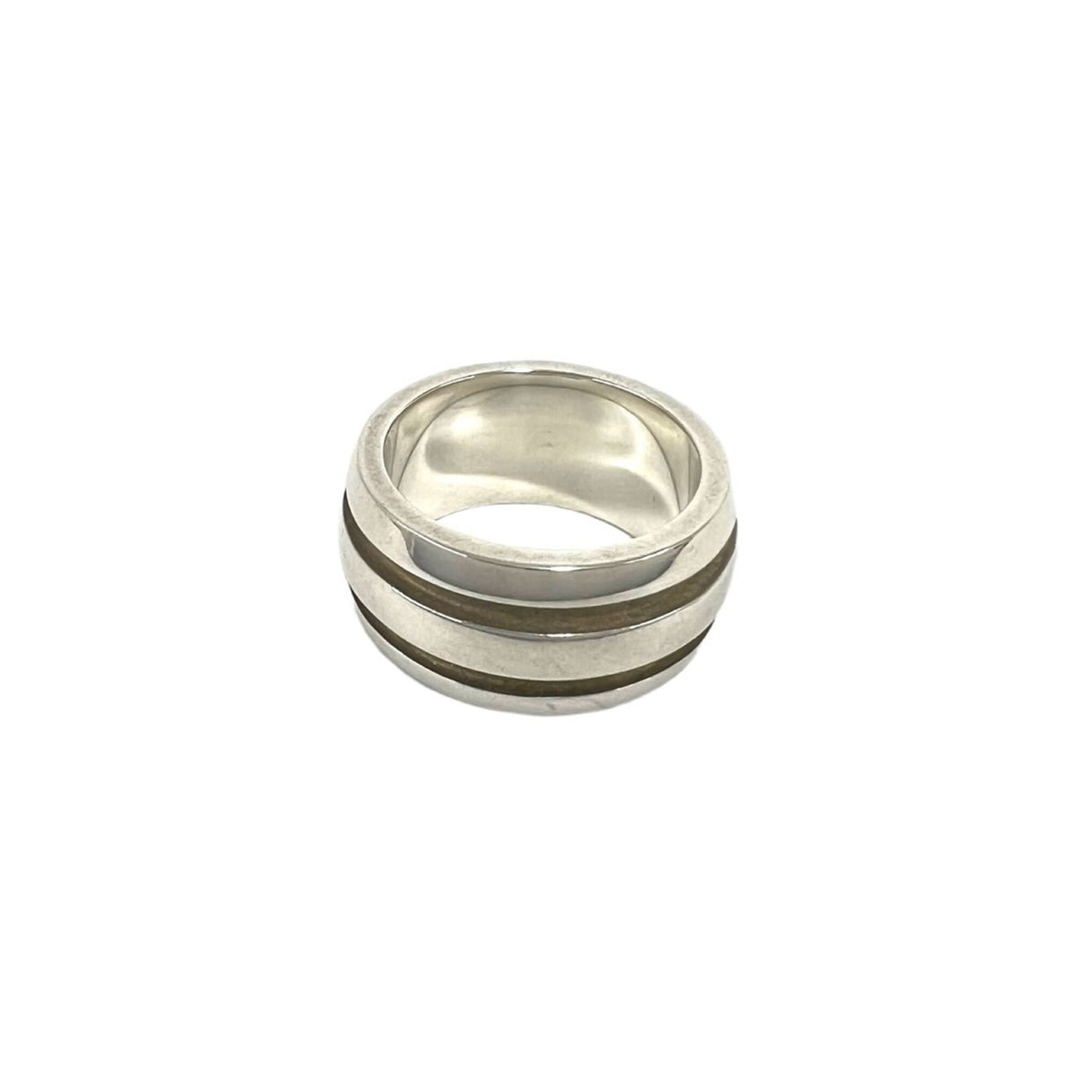 Tiffany Silver Silver 925 Band Ring (Pre-Owned)