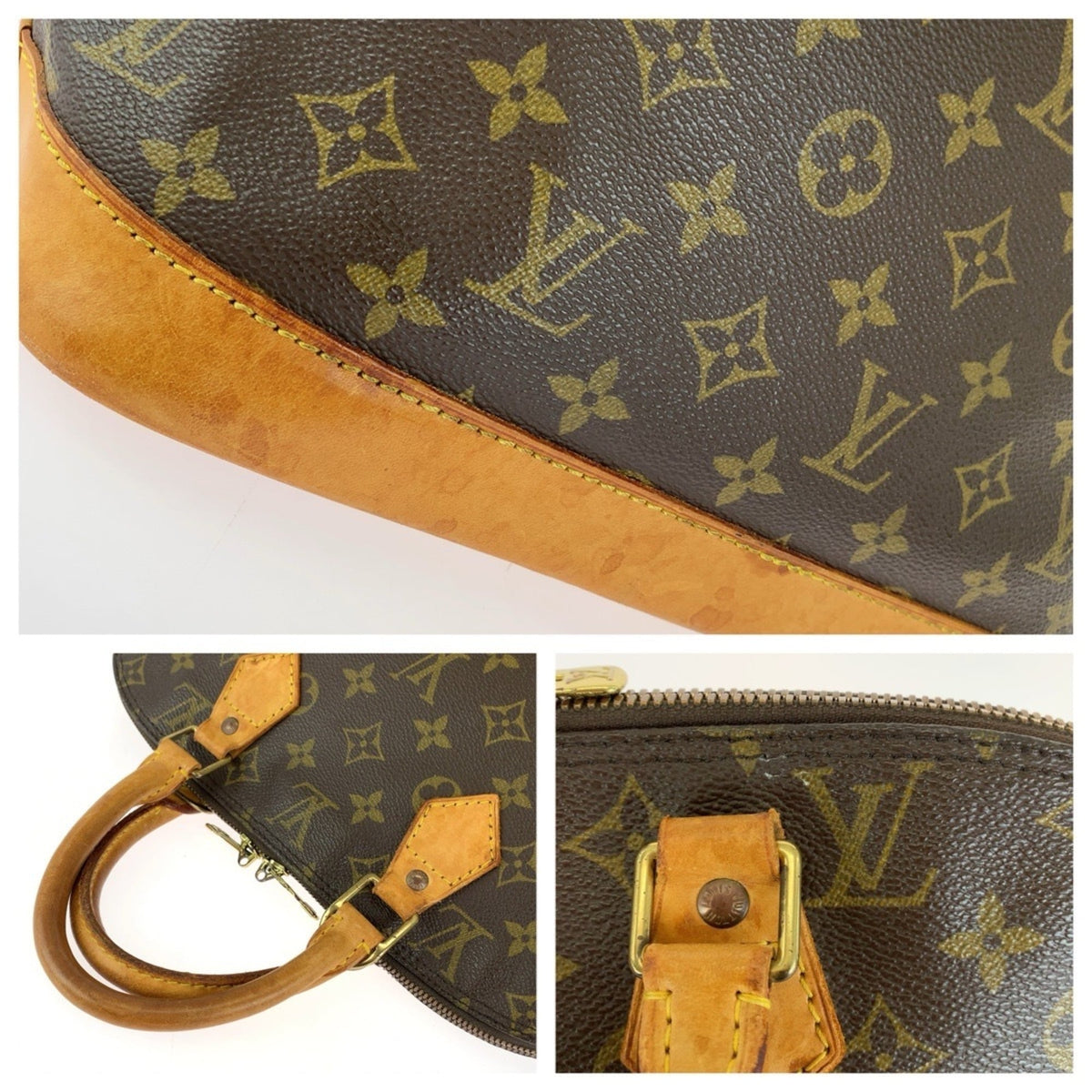 Louis Vuitton Brown Monogram Pvc Handbag (Pre-Owned)
