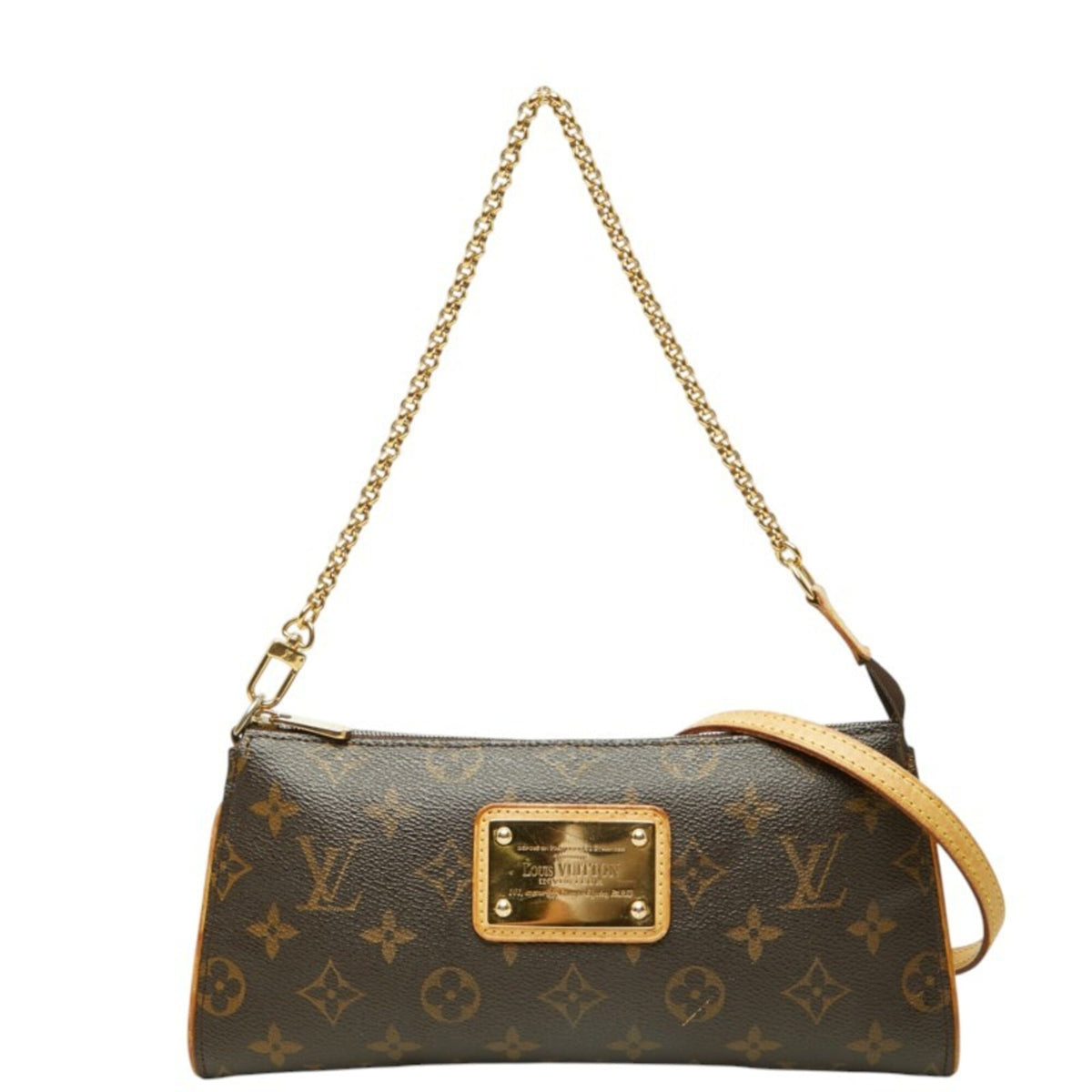 Louis Vuitton Brown Pvc Leather Handbag Shoulder Bag (Pre-Owned)