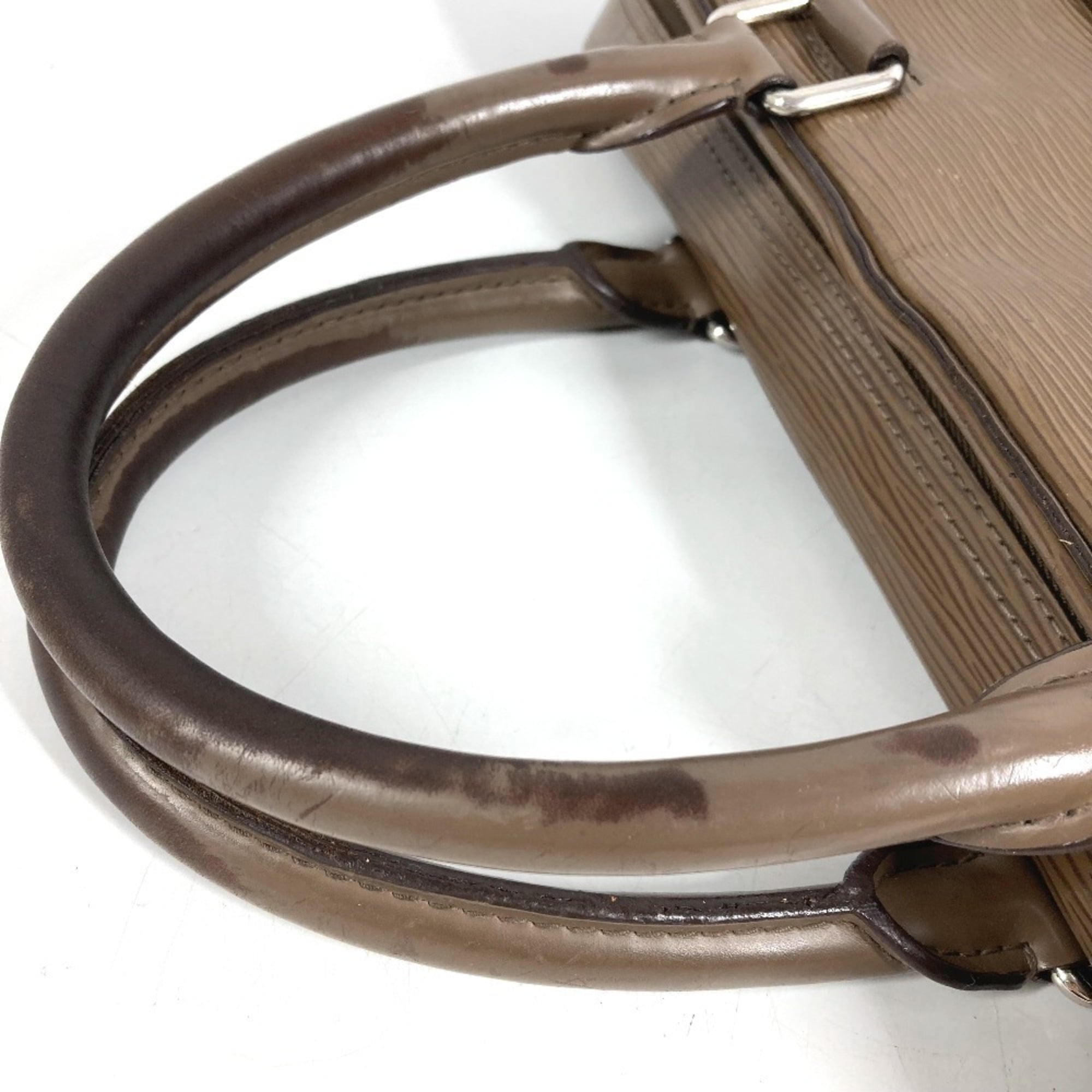 Louis Vuitton Epi Beige Brown Epi Leather Briefcase (Pre-Owned)