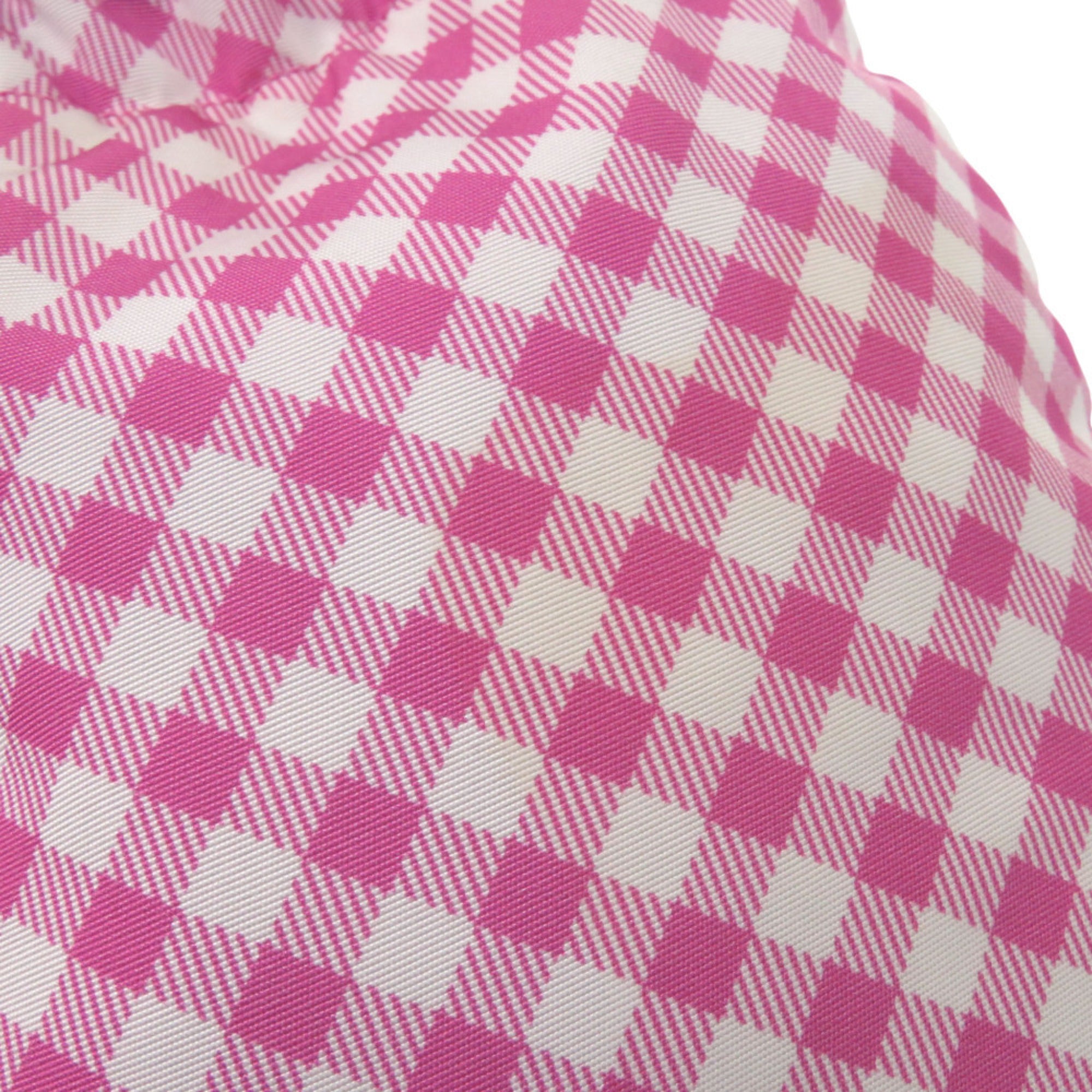 Miu Miu Pink Nylon Pouch (Pre-Owned)