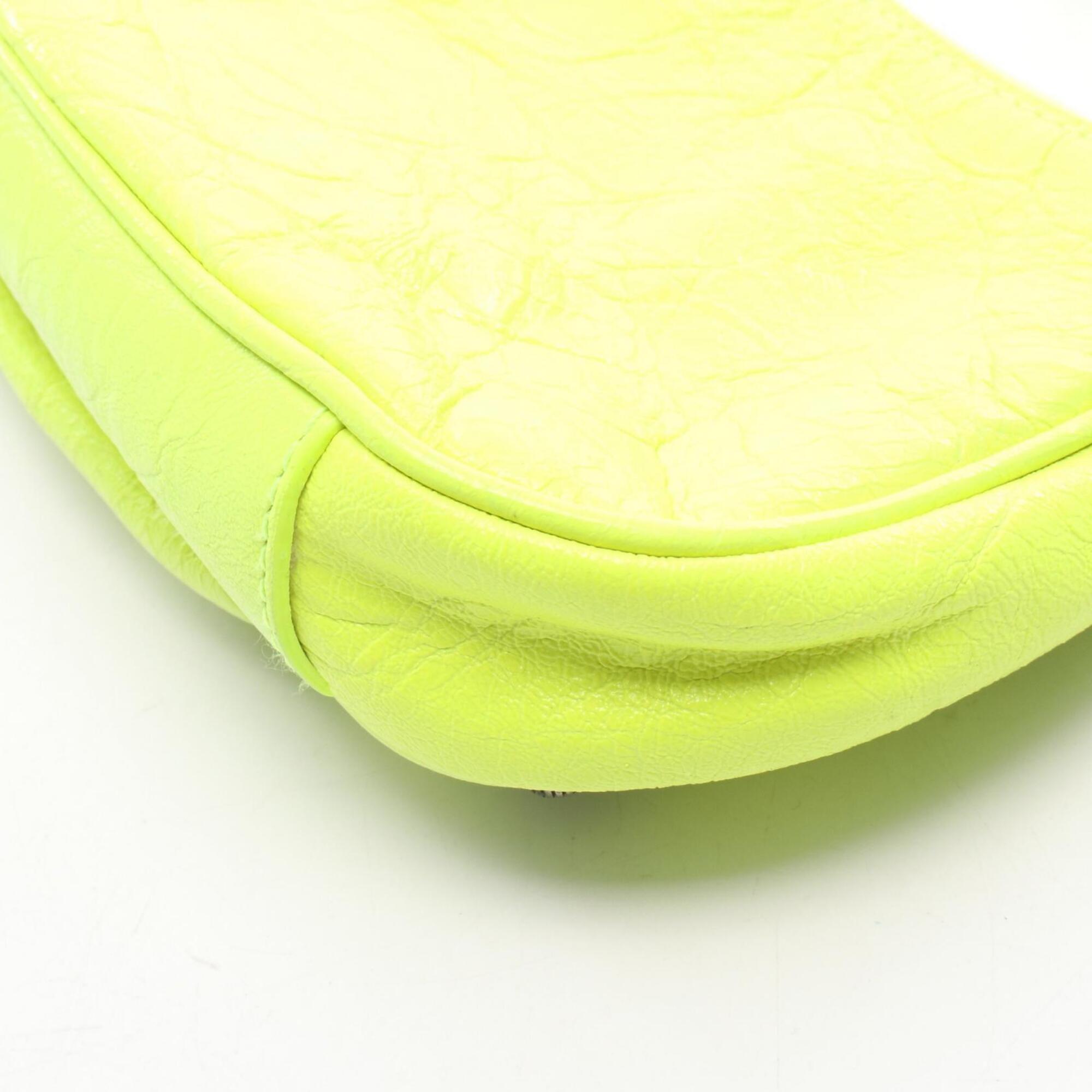 Balenciaga Yellow Leather Handbag (Pre-Owned)