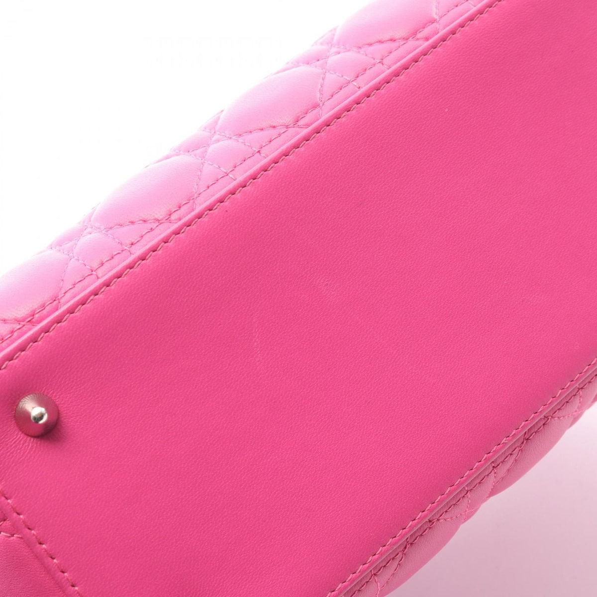 Christian Dior Pink Leather Handbag (Pre-Owned)