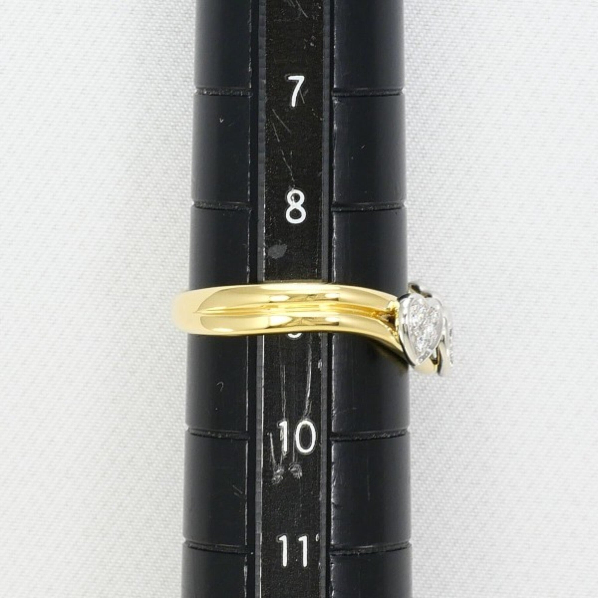 Unbranded Platinum Yellow Gold Yellow Gold (18K) Platinum 900 Band Ring (Pre-Owned)