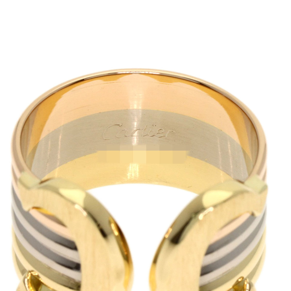 Cartier Yellow Gold (18K) Pink Gold (18K) White Gold (18K) Band Ring (Pre-Owned)