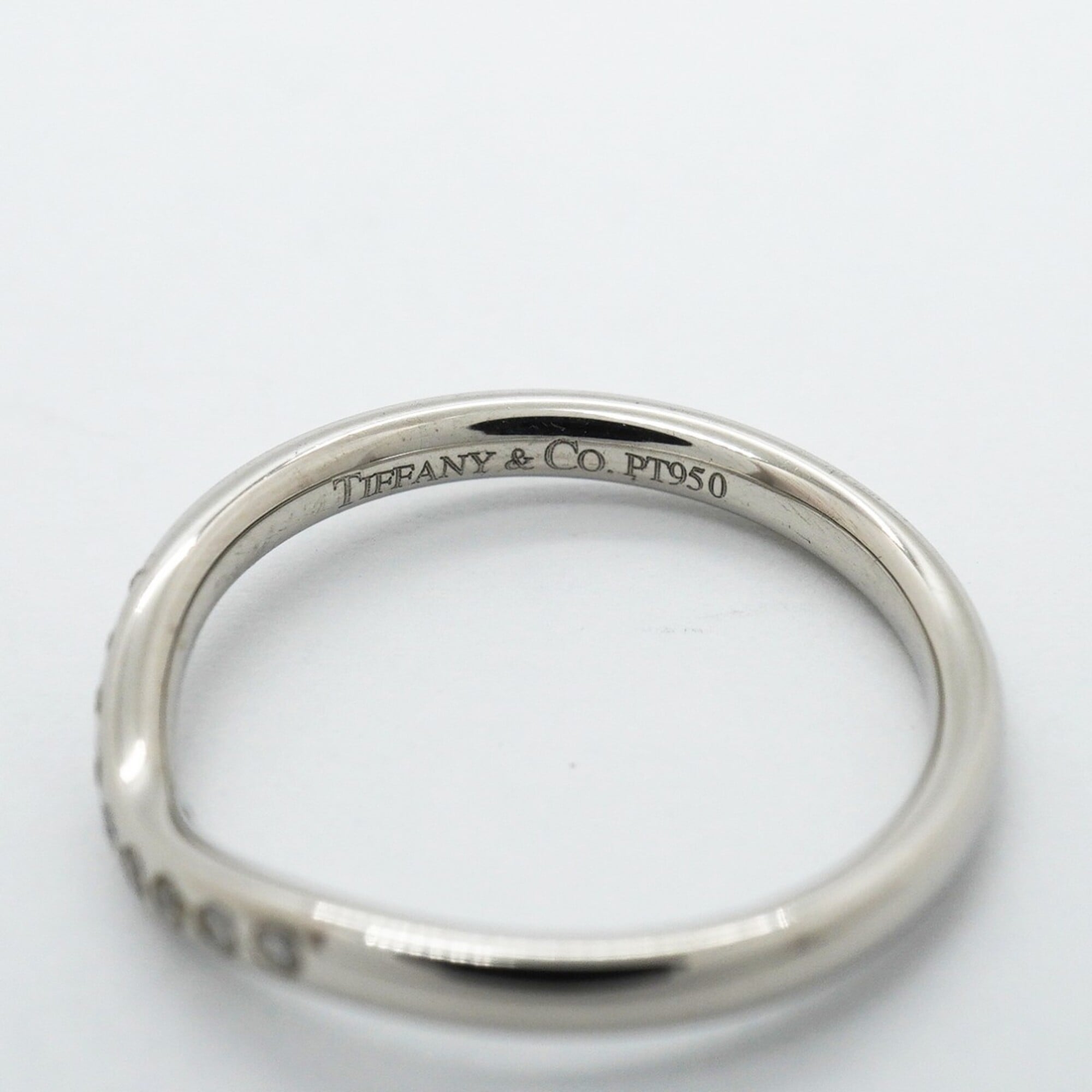 Tiffany Platinum 950 Band Ring (Pre-Owned)