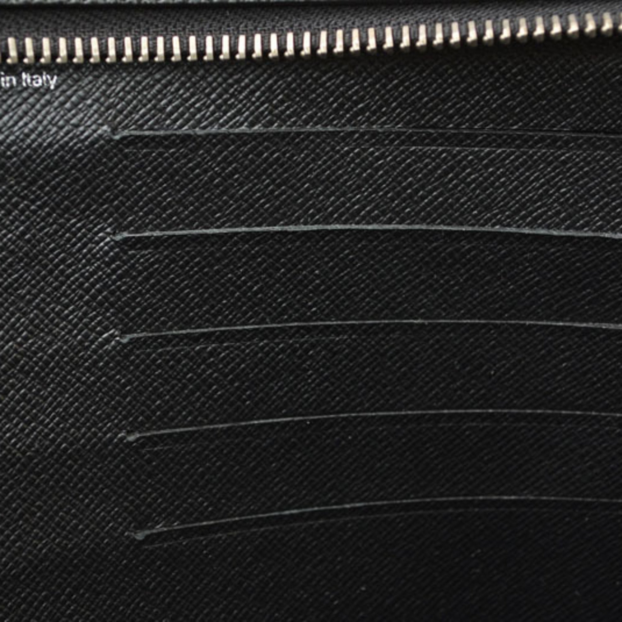 Louis Vuitton Ardoise Black Taiga Leather Clutch Bag (Pre-Owned)