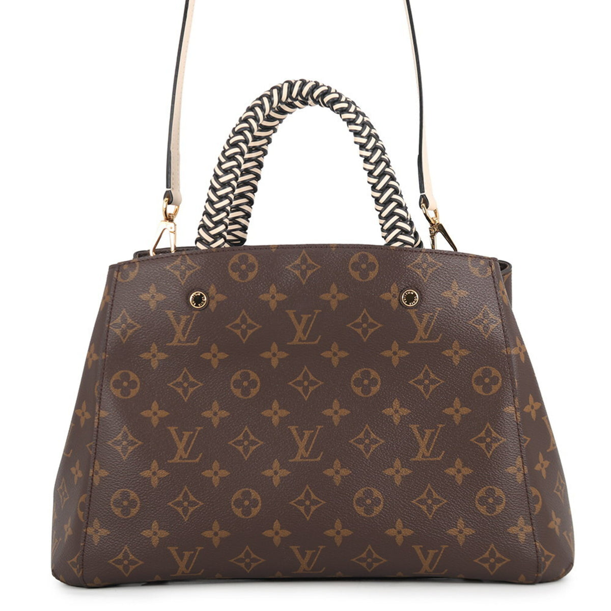 Louis Vuitton Monogram Monogram Noir Monogram Handbag Shoulder Bag (Pre-Owned)