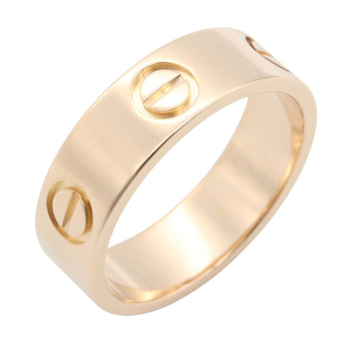 Cartier Gold Pink Gold (18K) Band Ring (Pre-Owned)