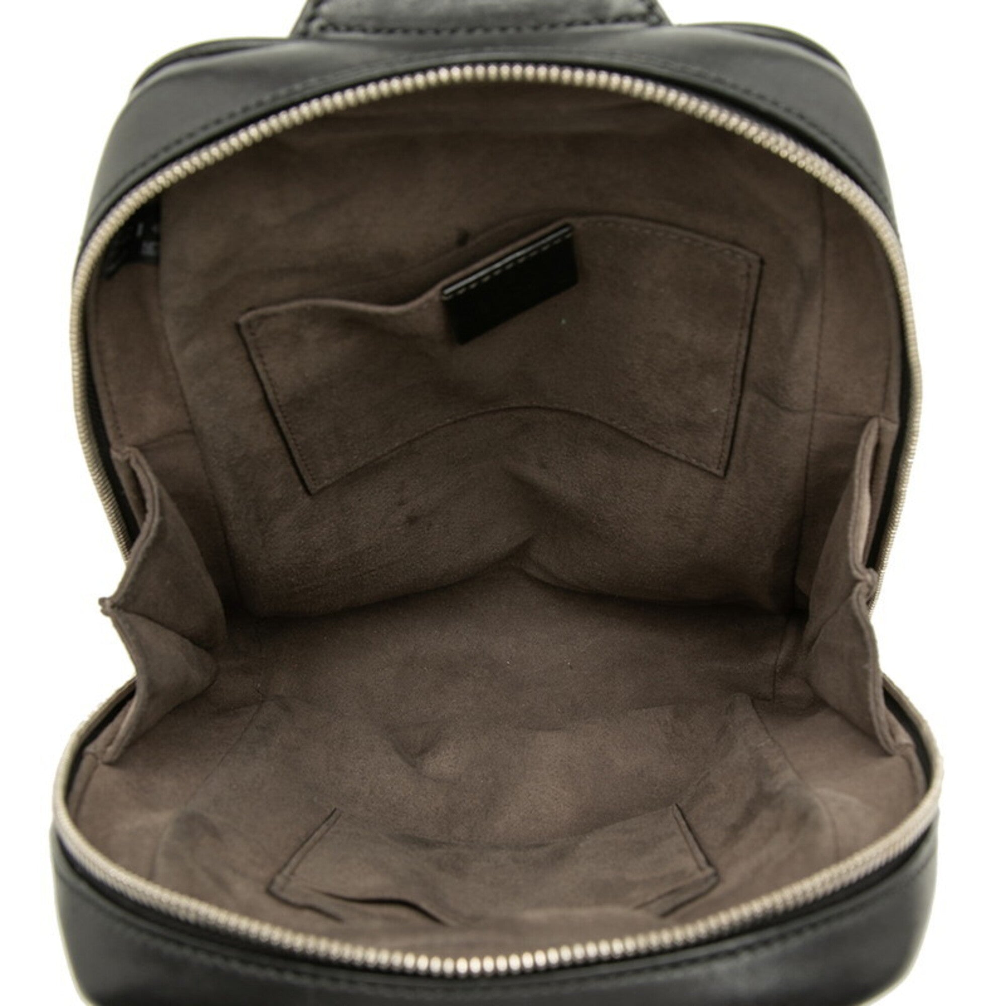 Gucci Black Leather Shoulder Bag Sling Bag (Pre-Owned)
