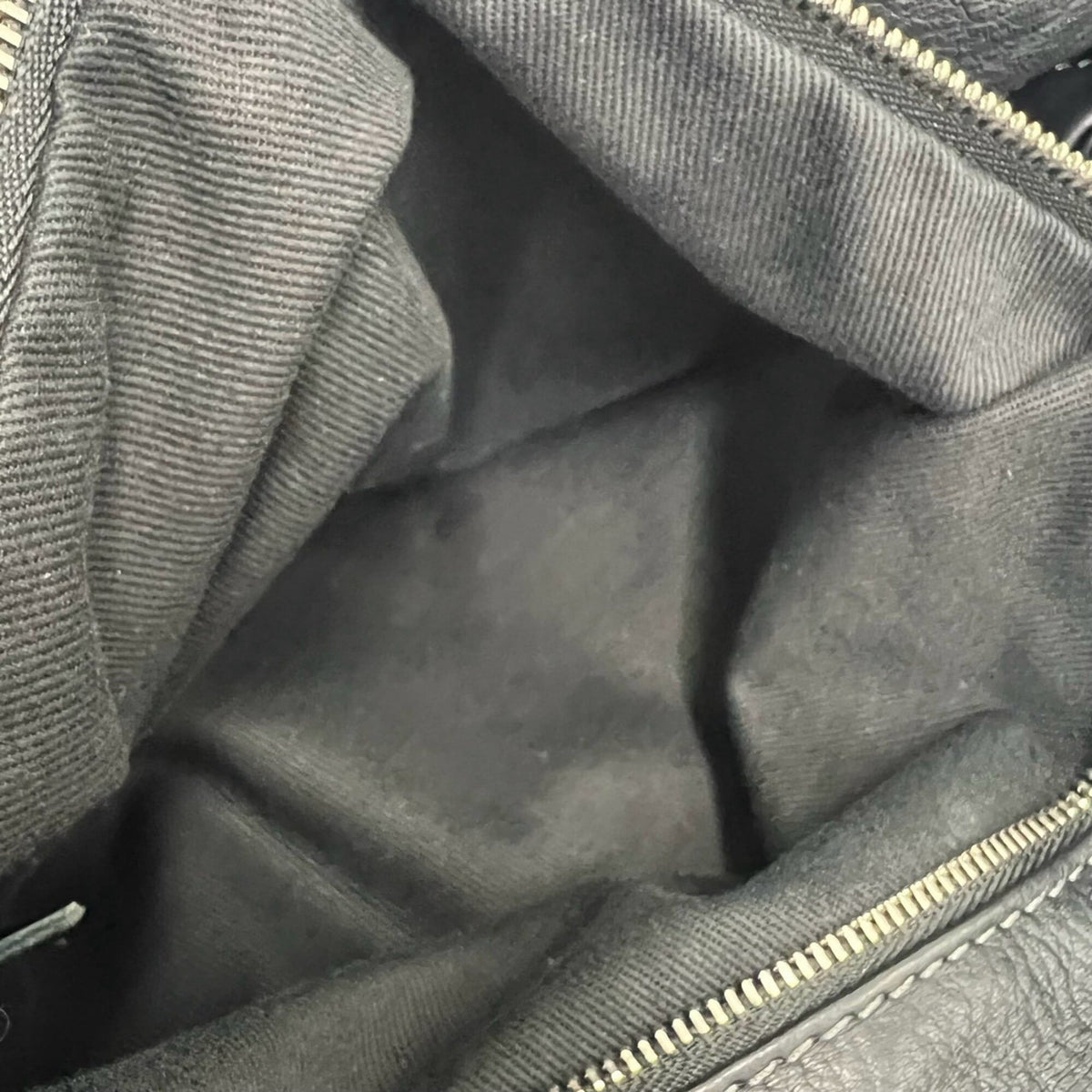 Chloé Black Leather Boston Bag Handbag Tote Bag (Pre-Owned)