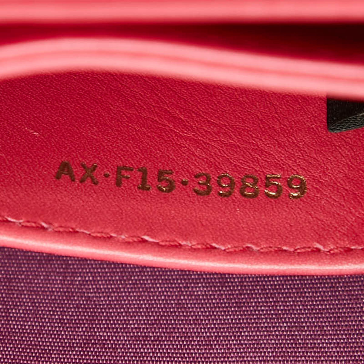 Bvlgari Pink Red Color Leather Shoulder Bag (Pre-Owned)