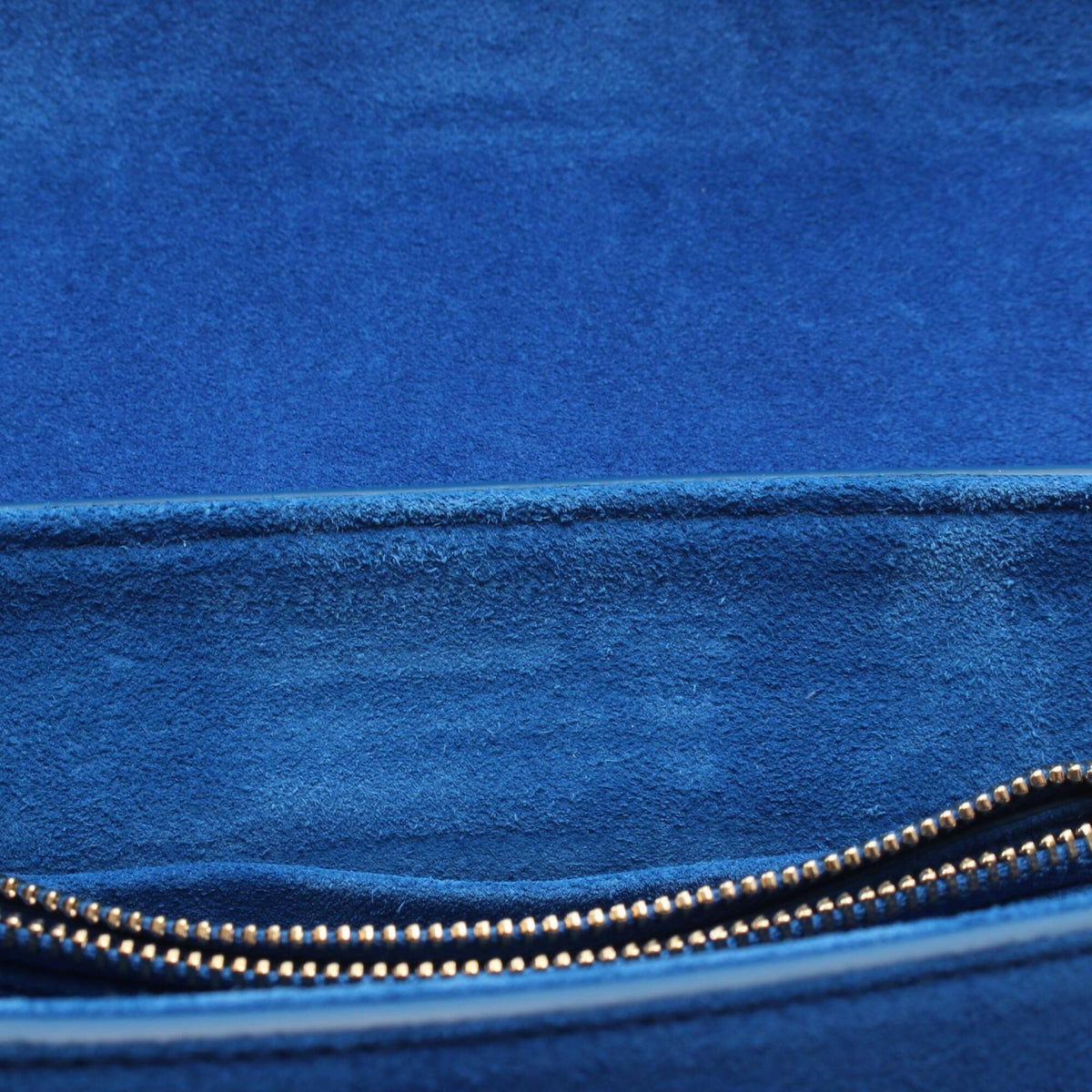 Celine Blue Suede Handbag (Pre-Owned)