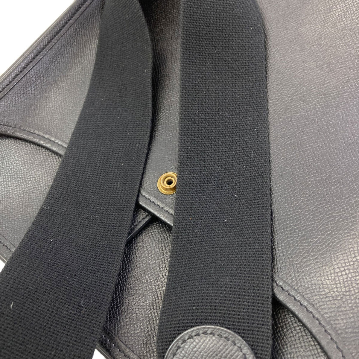 Hermes Black Epsom Leather Shoulder Bag (Pre-Owned)