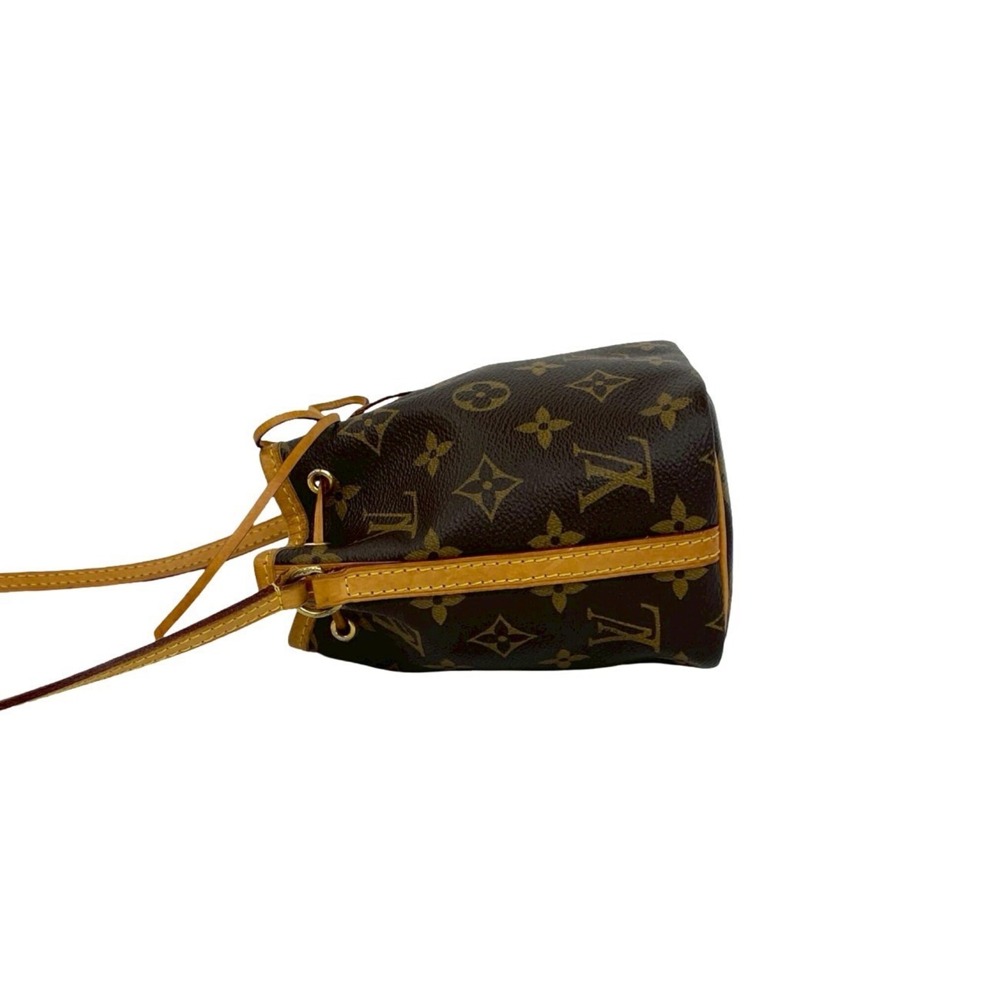 Louis Vuitton Brown Leather Pvc Pochette Shoulder Bag (Pre-Owned)