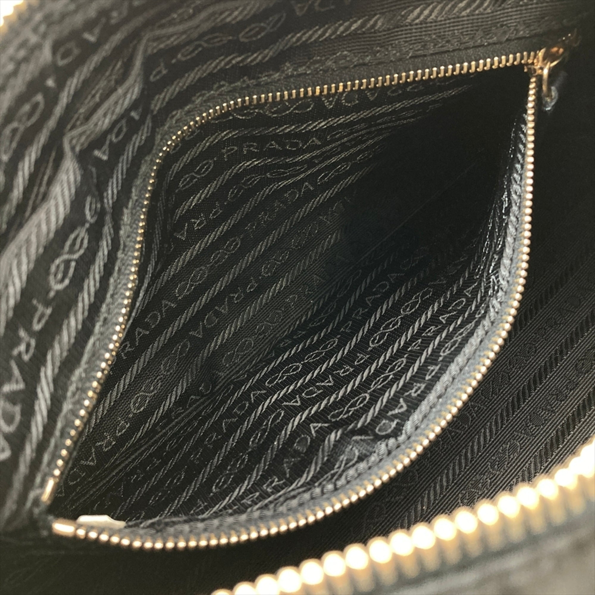Prada Black Nylon Shoulder Bag (Pre-Owned)