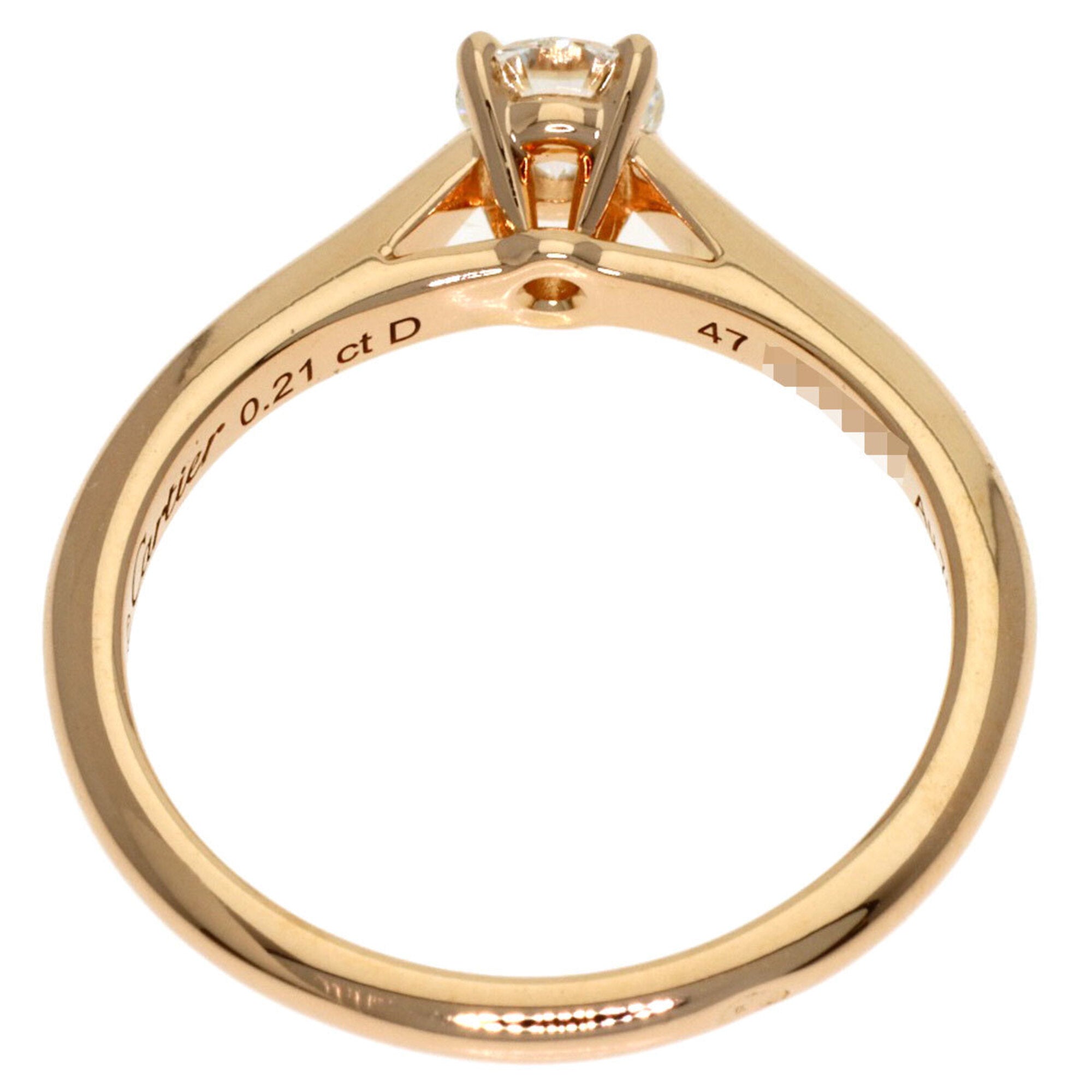 Cartier Pink Gold (18K) Band Ring (Pre-Owned)