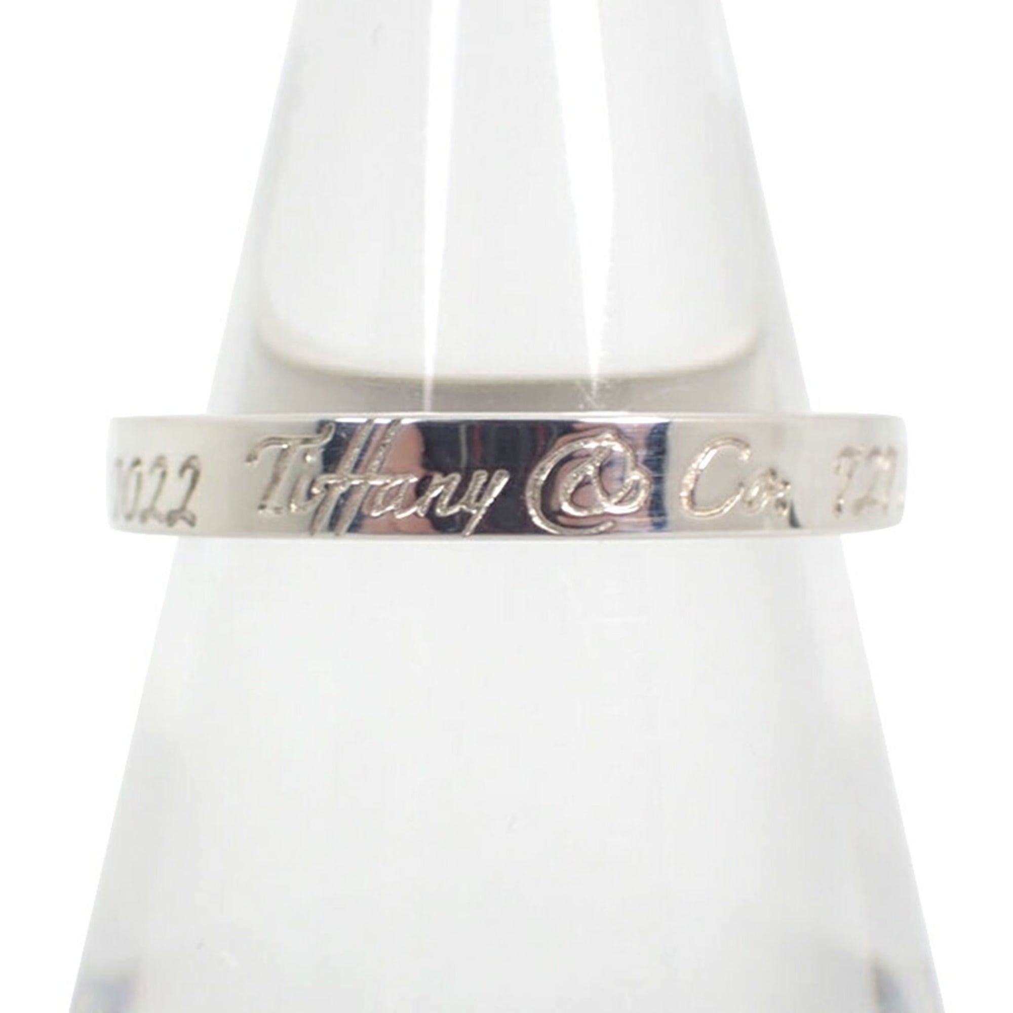 Tiffany Sterling Silver 925 Band Ring (Pre-Owned)