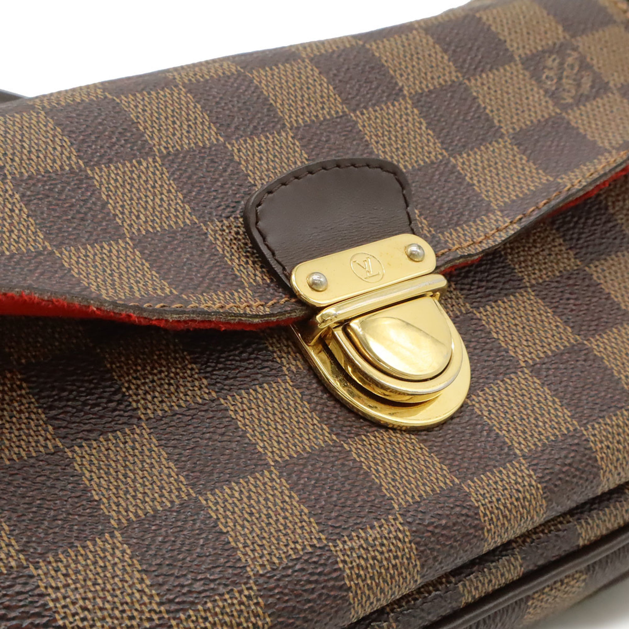 Louis Vuitton Brown Pvc Shoulder Bag (Pre-Owned)