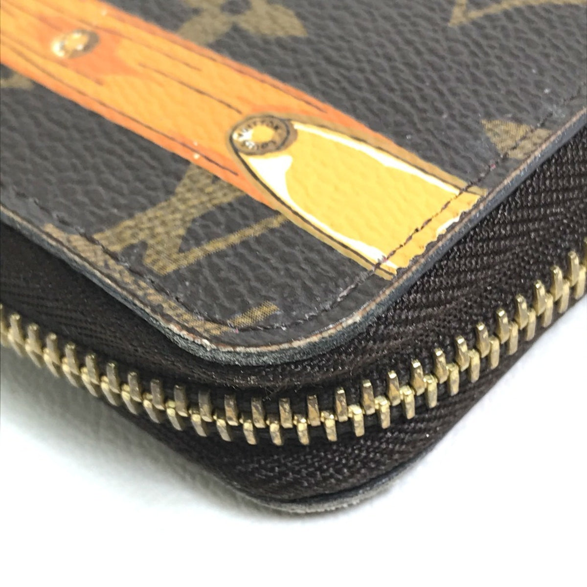 Louis Vuitton Monogram Brown Monogram Long Wallet (Bi-Fold) (Pre-Owned)