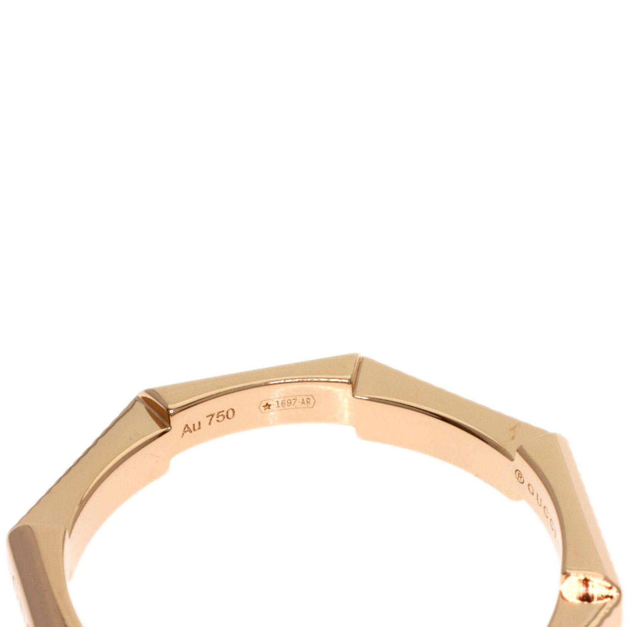 Gucci Pink Gold (18K) Band Ring (Pre-Owned)