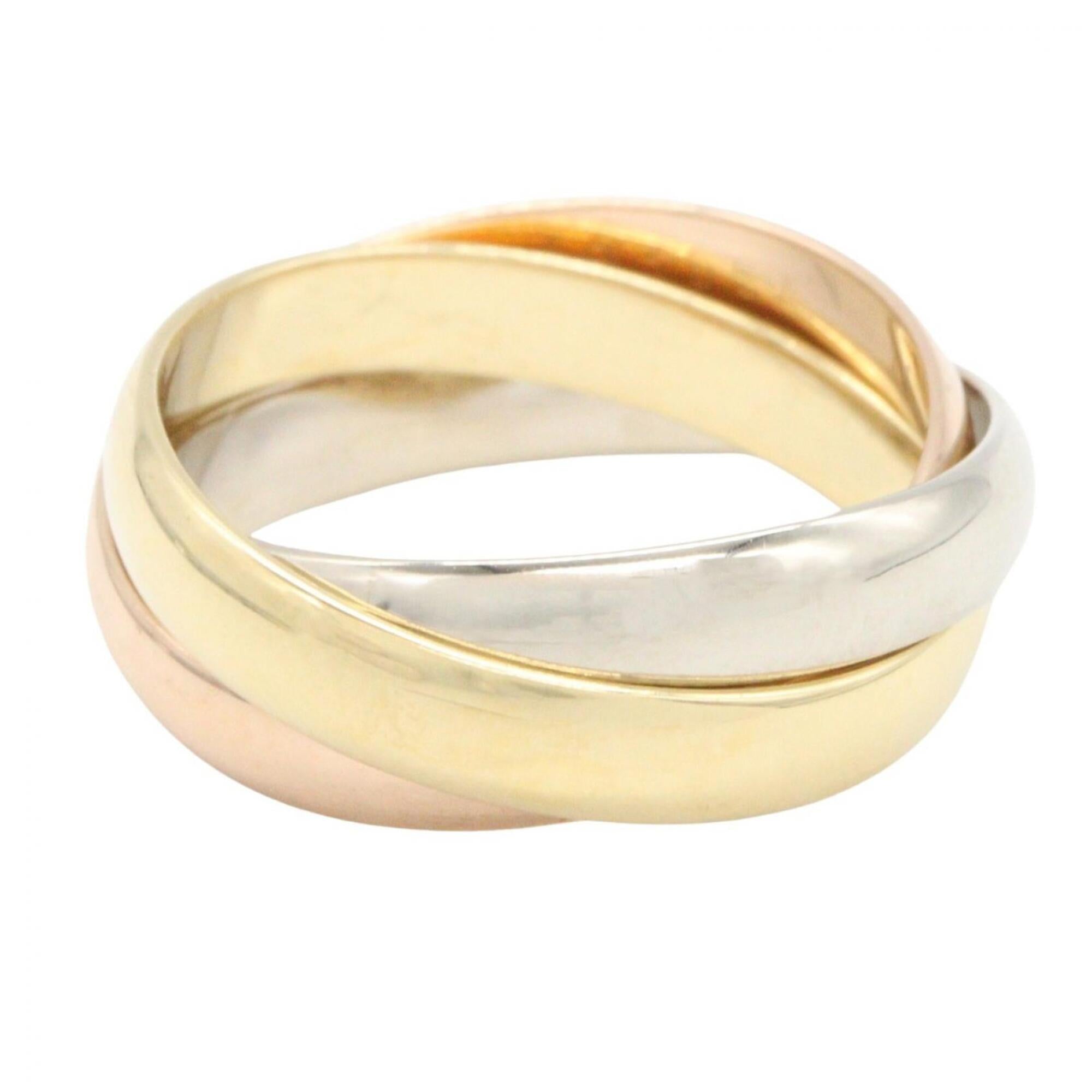 Cartier Gold Silver Yellow Gold (18K) Pink Gold (18K) White Gold (18K) Band Ring (Pre-Owned)