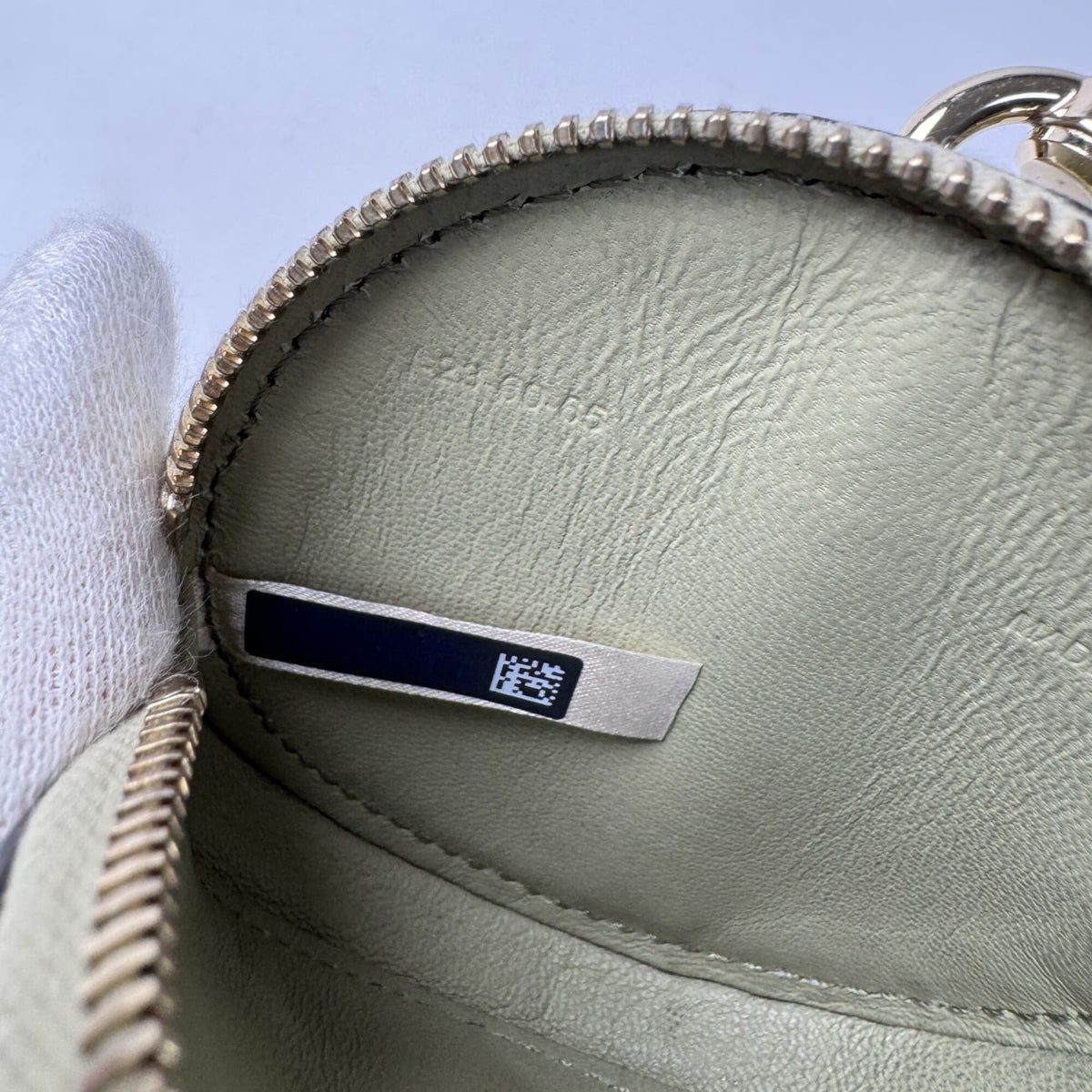 Chloé Green Leather Coin Purse/Coin Case (Pre-Owned)
