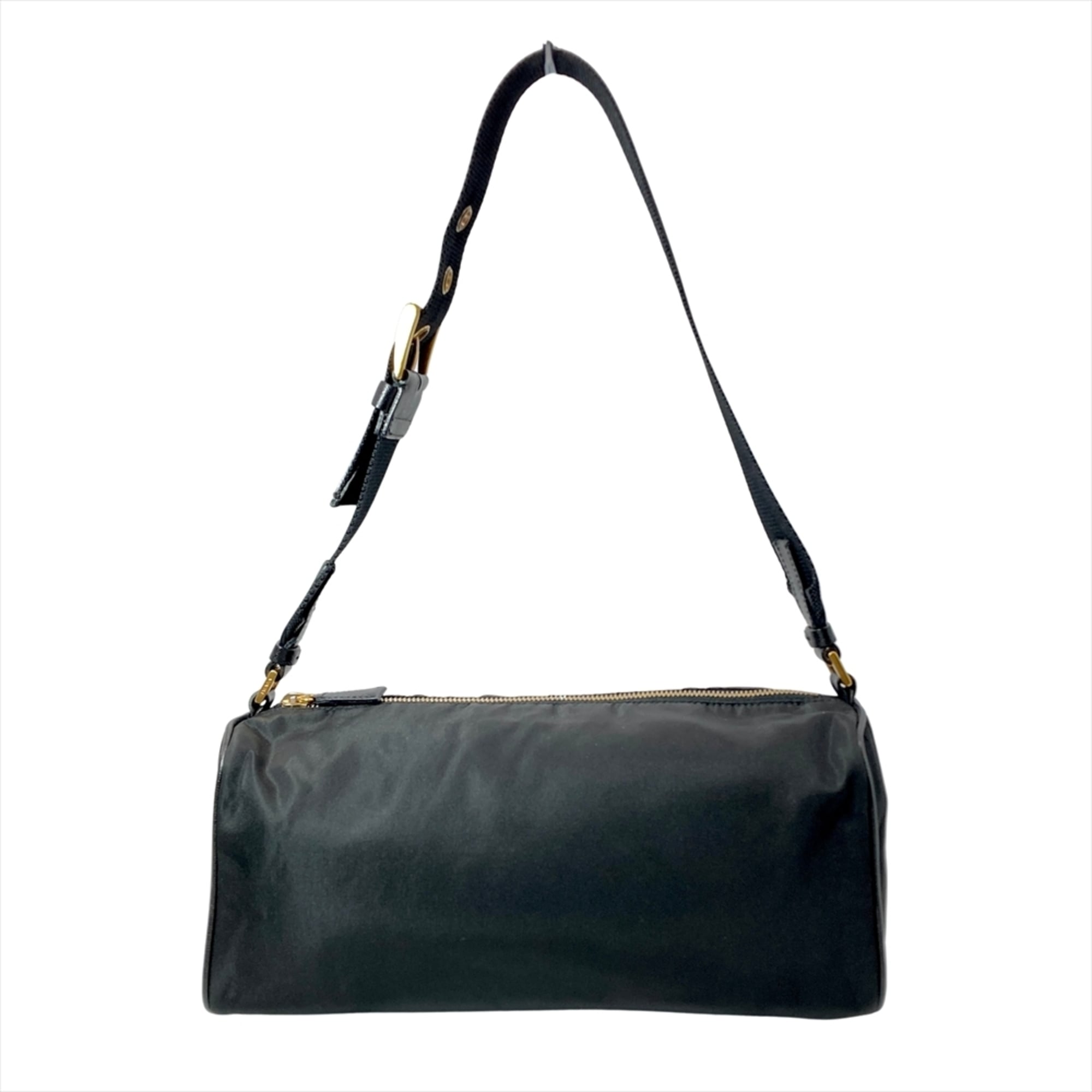 Prada Black Nylon Shoulder Bag (Pre-Owned)