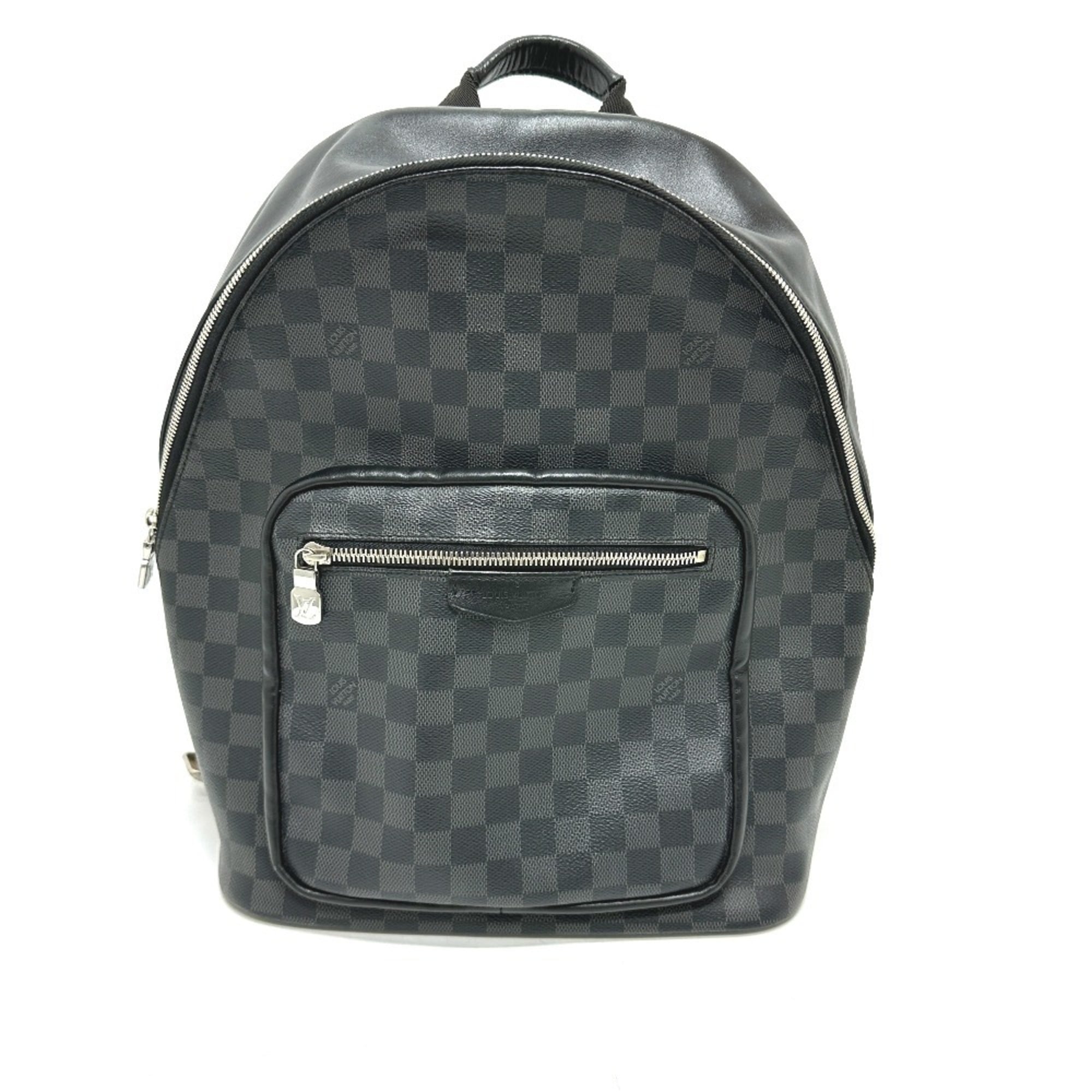 Louis Vuitton Black Damier Graphite Backpack (Pre-Owned)