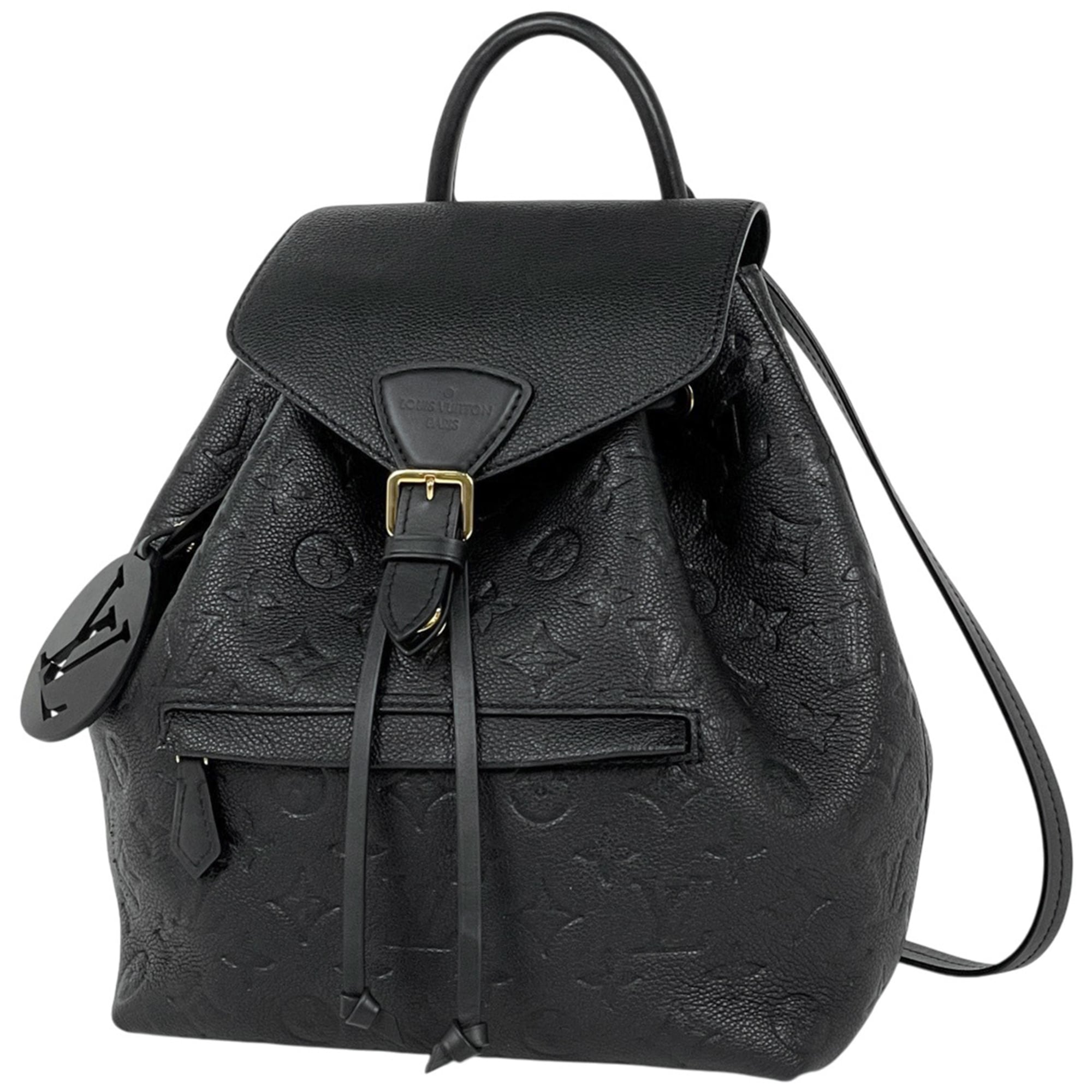 Louis Vuitton Black Noir Monogram Empreinte Backpack (Pre-Owned)