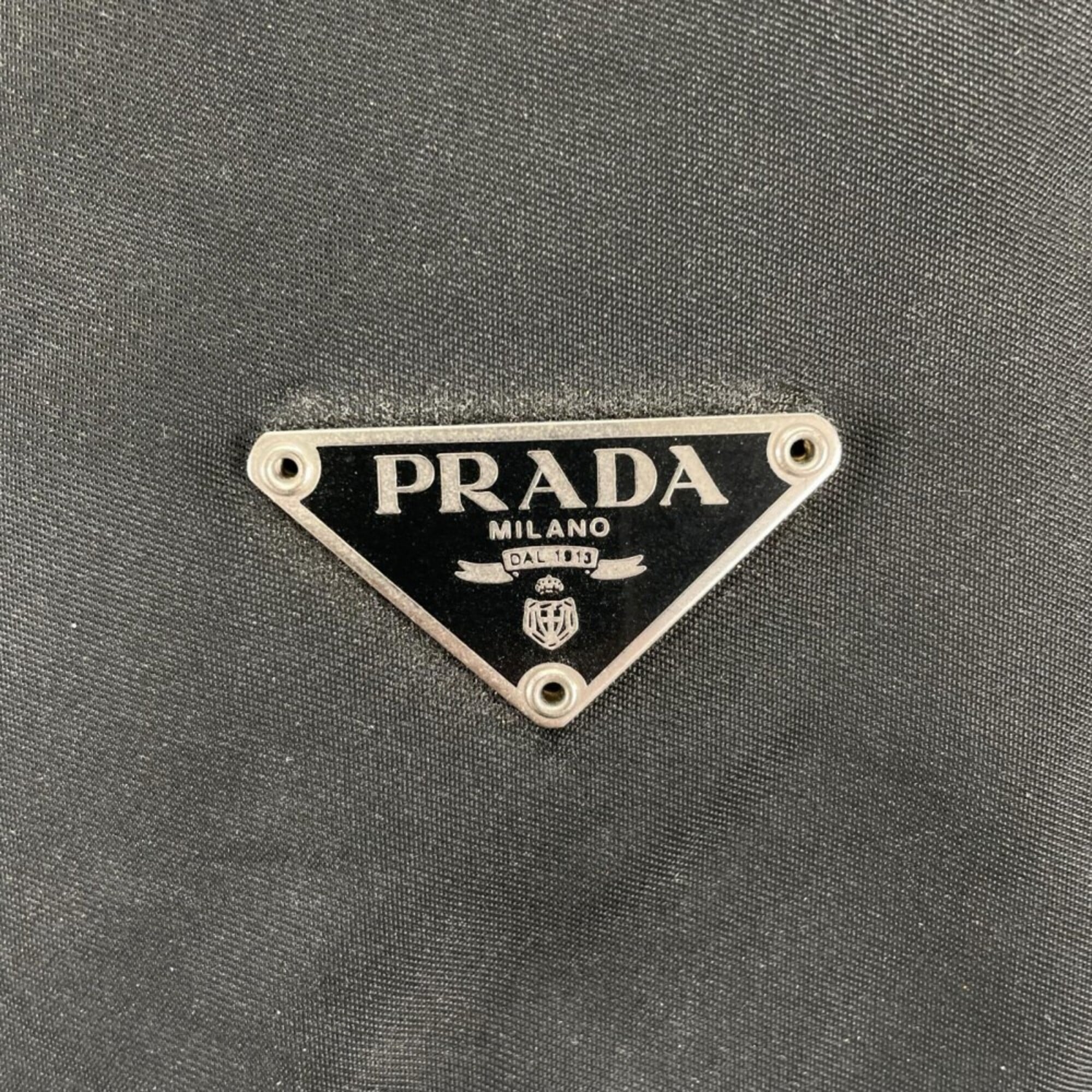 Prada Black Nylon Shoulder Bag (Pre-Owned)