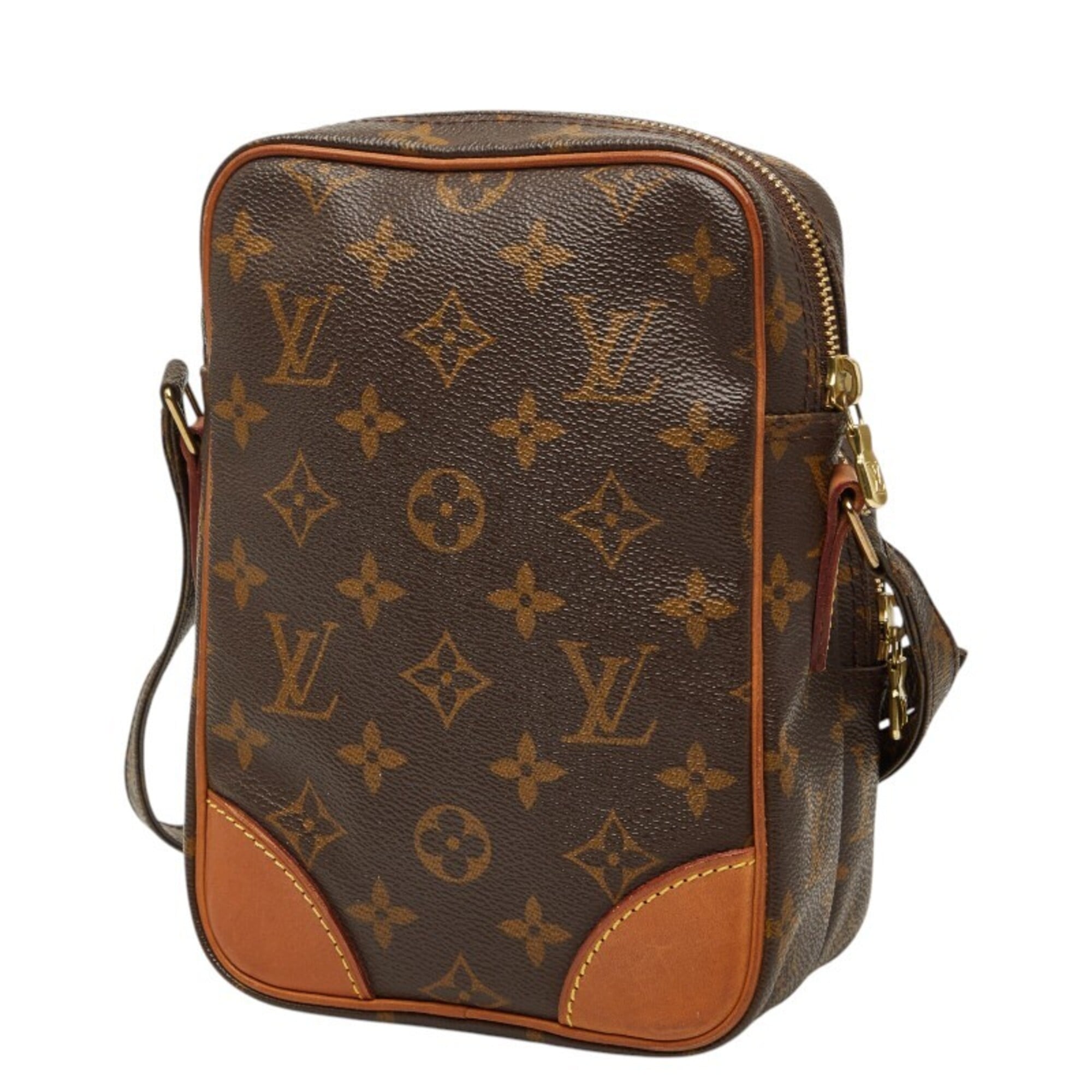 Louis Vuitton Monogram Brown Pvc Leather Shoulder Bag (Pre-Owned)