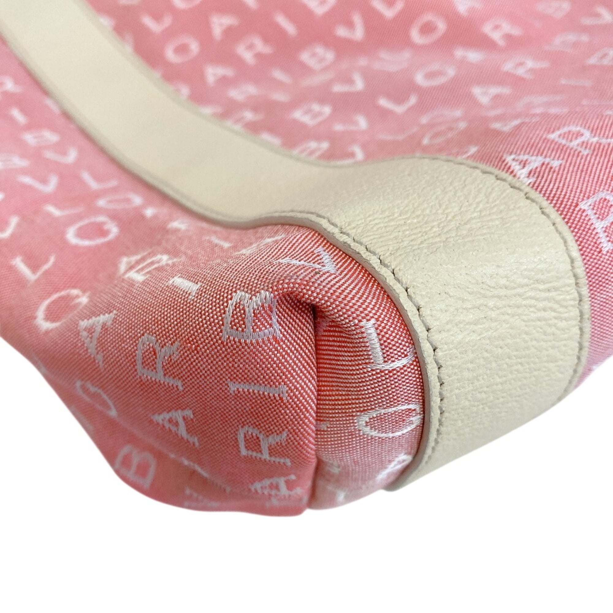 Bvlgari Pink Canvas Tote Bag (Pre-Owned)