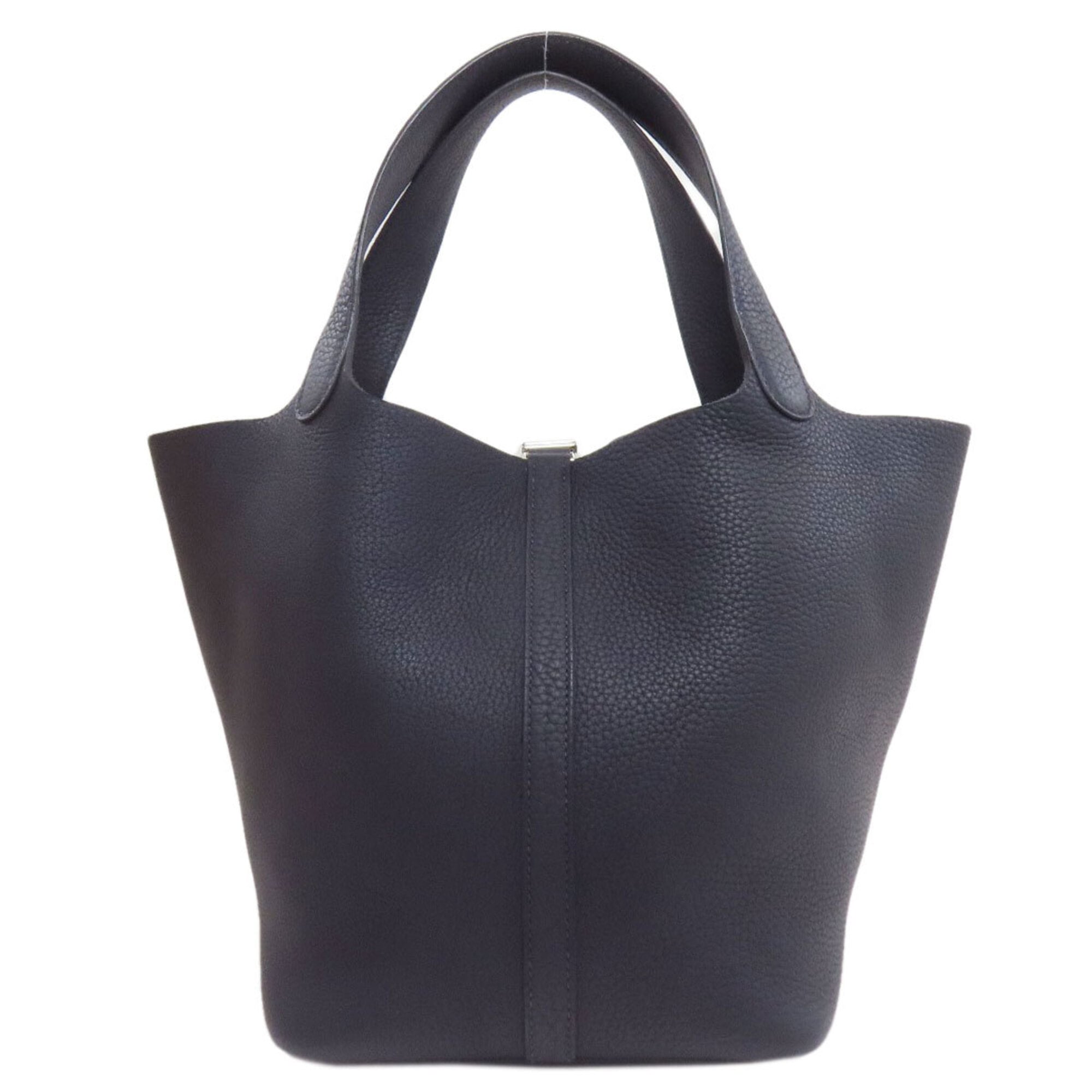 Hermes Navy Handbag (Pre-Owned)
