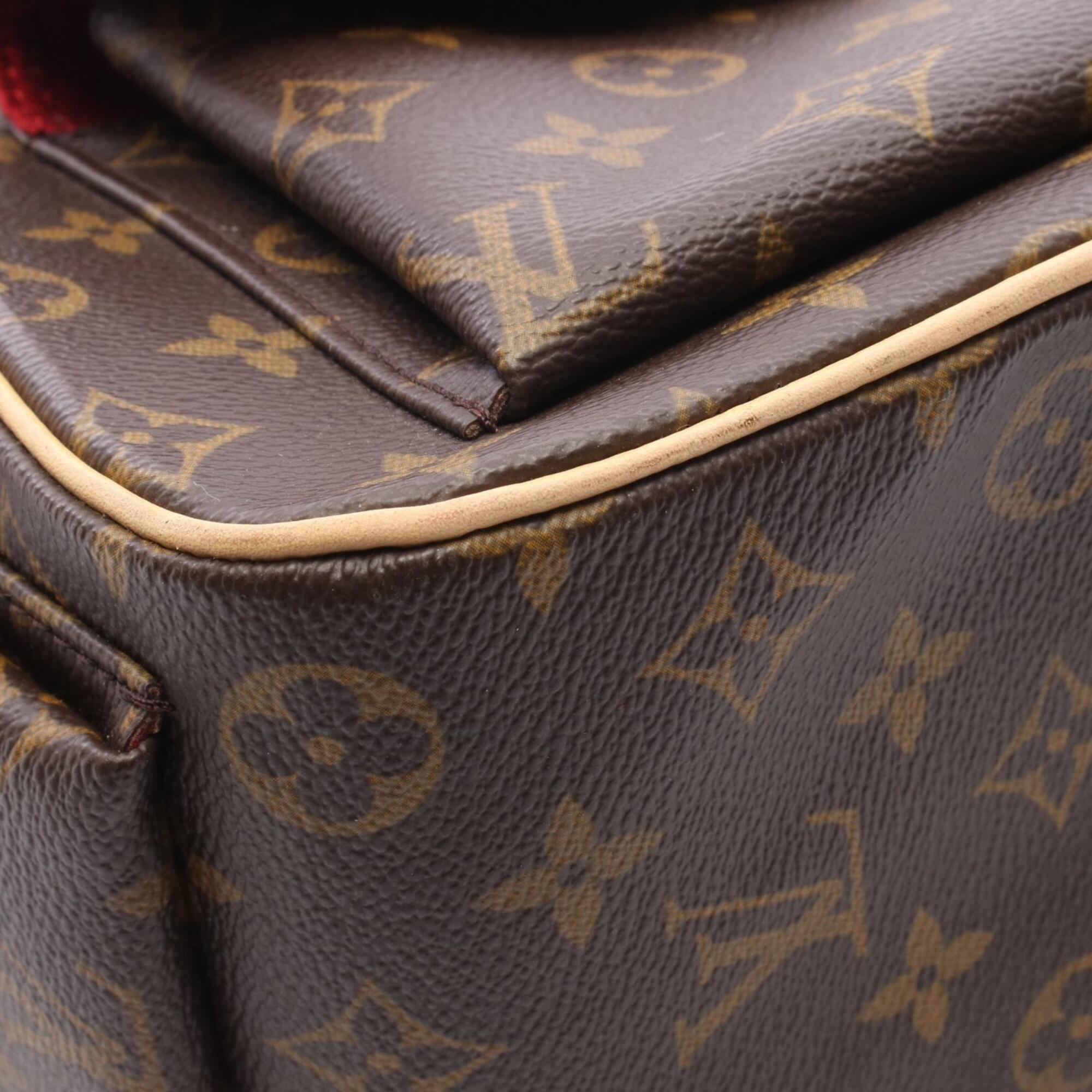 Louis Vuitton Monogram Brown Monogram Leather Handbag (Pre-Owned)