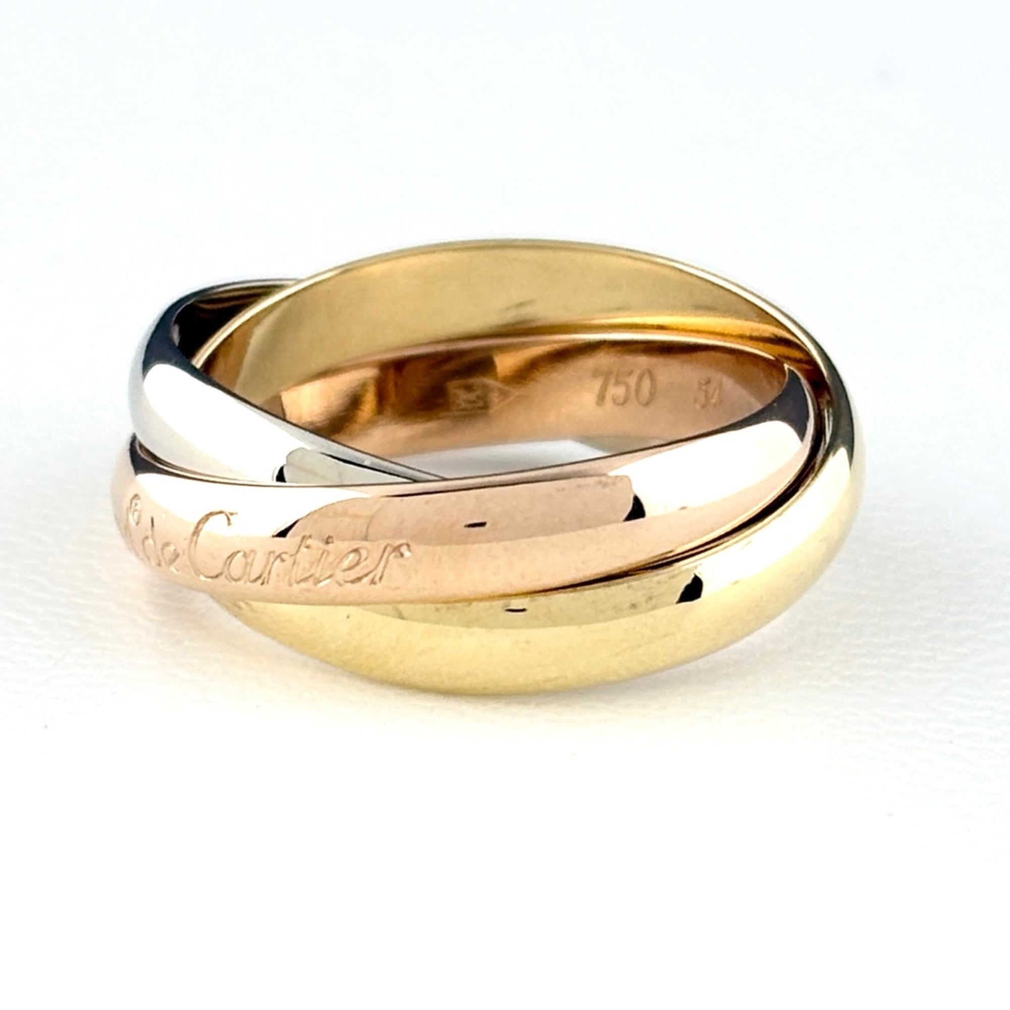 Cartier Yellow Gold (18K) Pink Gold (18K) White Gold (18K) Band Ring (Pre-Owned)