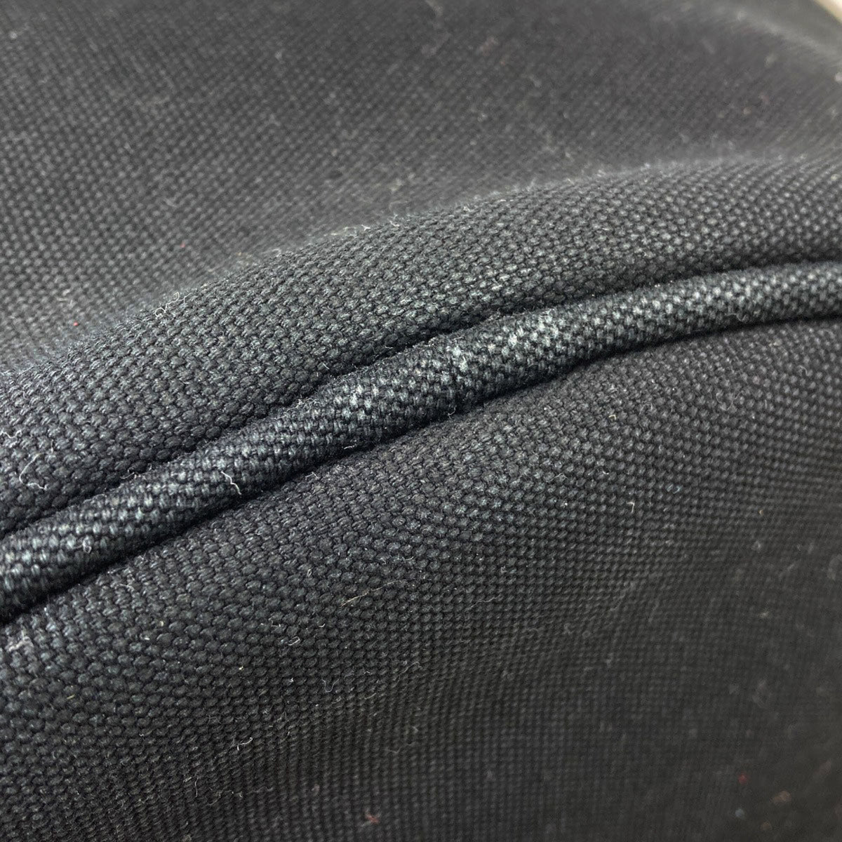 Prada Black Canvas Tote Bag (Pre-Owned)