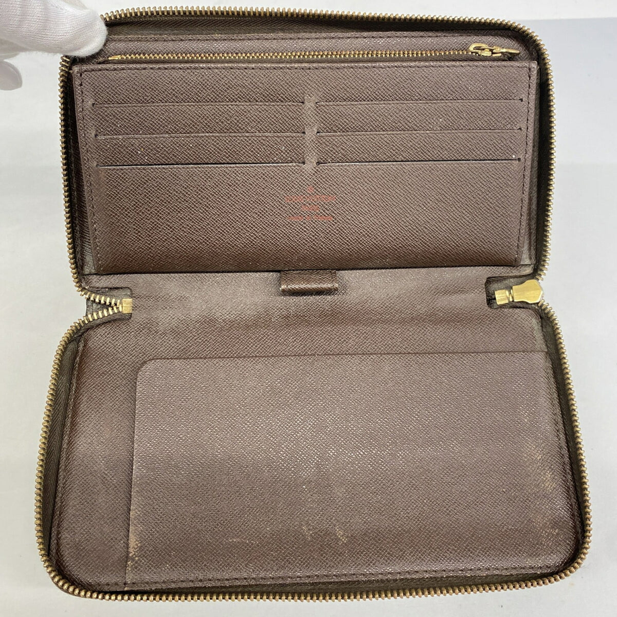 Louis Vuitton Ebene Long Wallet (Bi-Fold) (Pre-Owned)