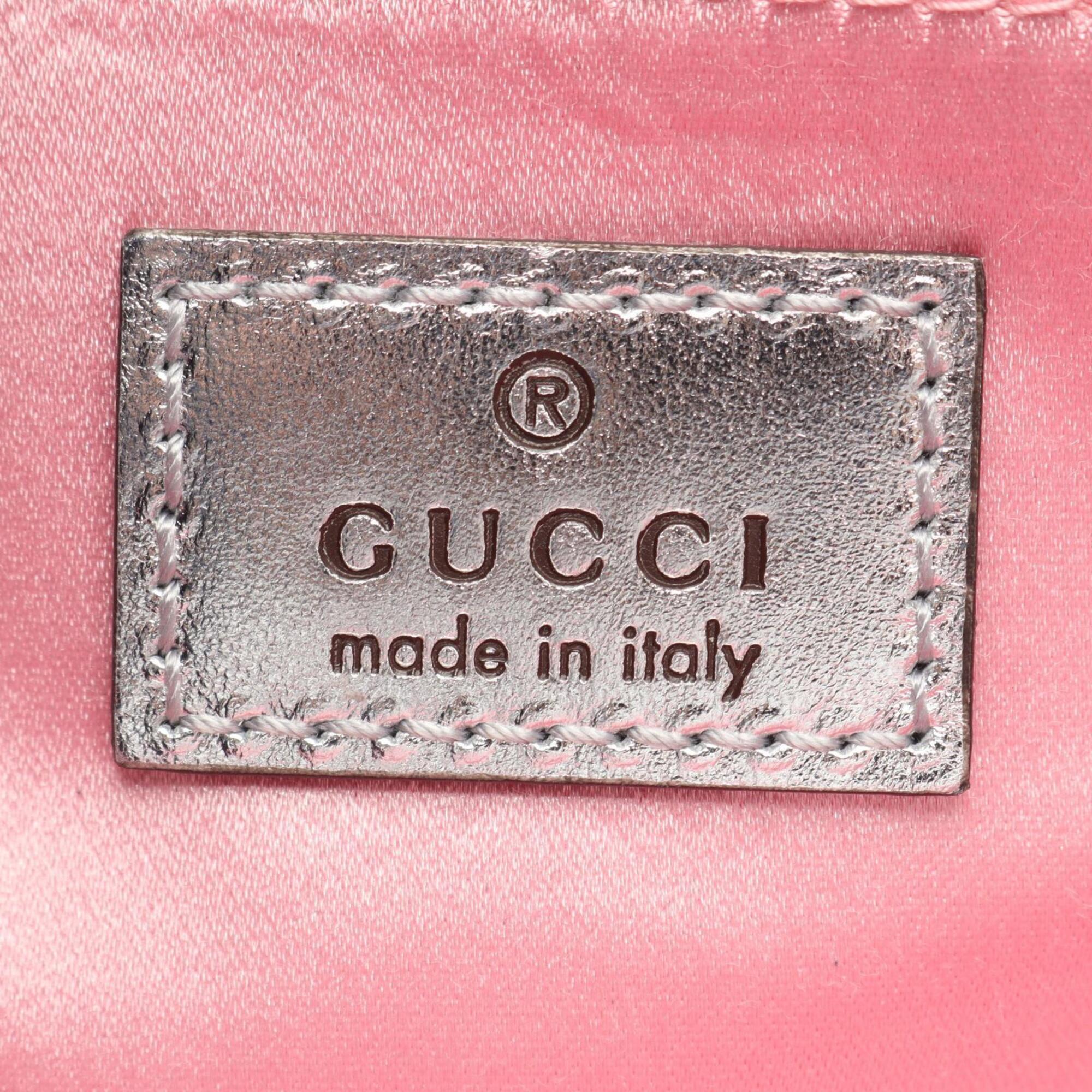 Gucci Pink Leather Handbag (Pre-Owned)