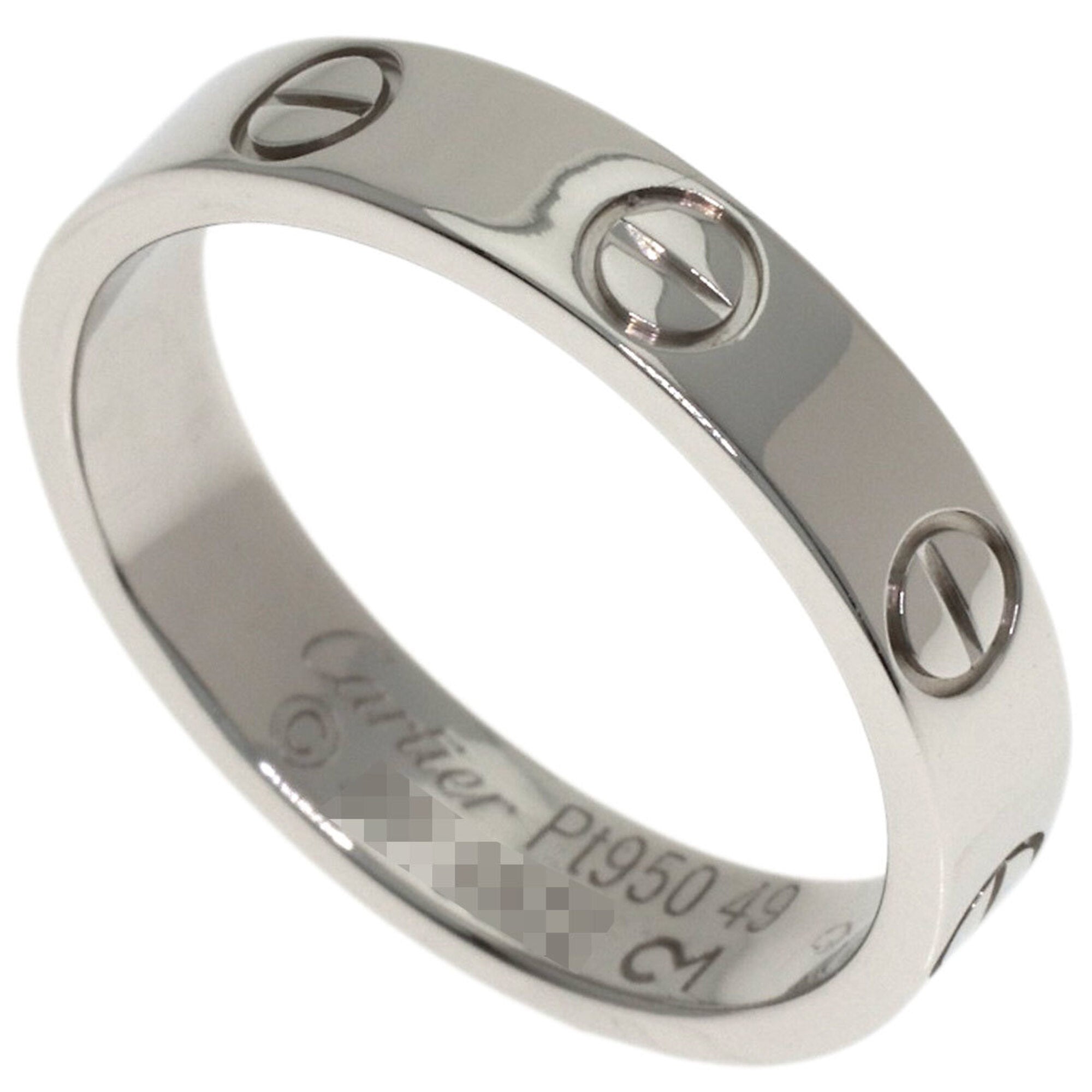 Cartier Platinum 950 Band Ring (Pre-Owned)